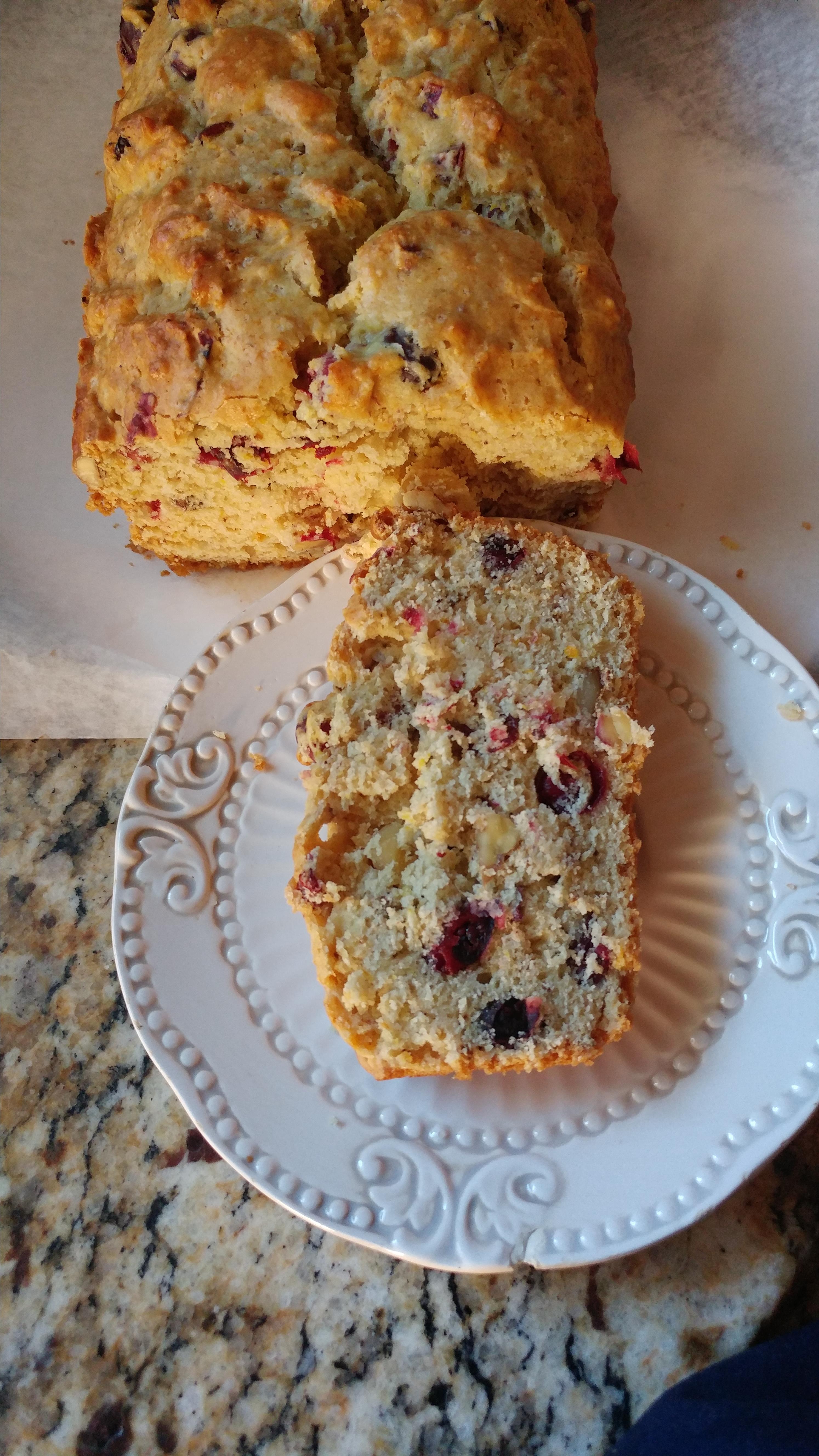 Cranberry-Orange Nut Bread
