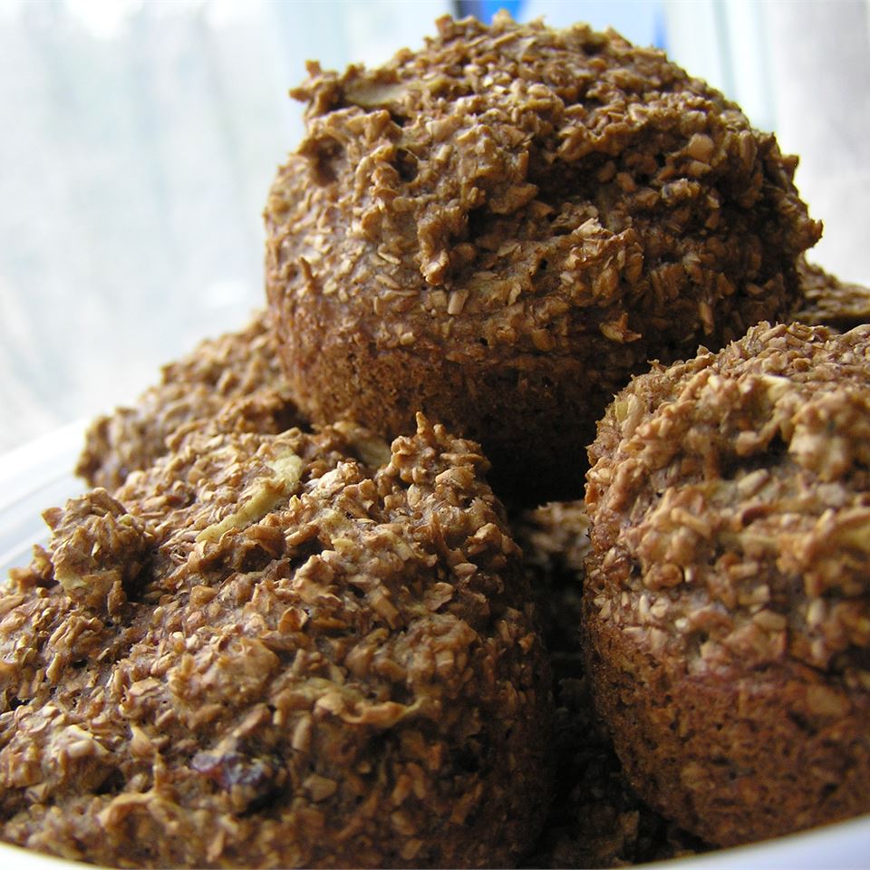 Deep Dark Old Recipe Bran Muffins
