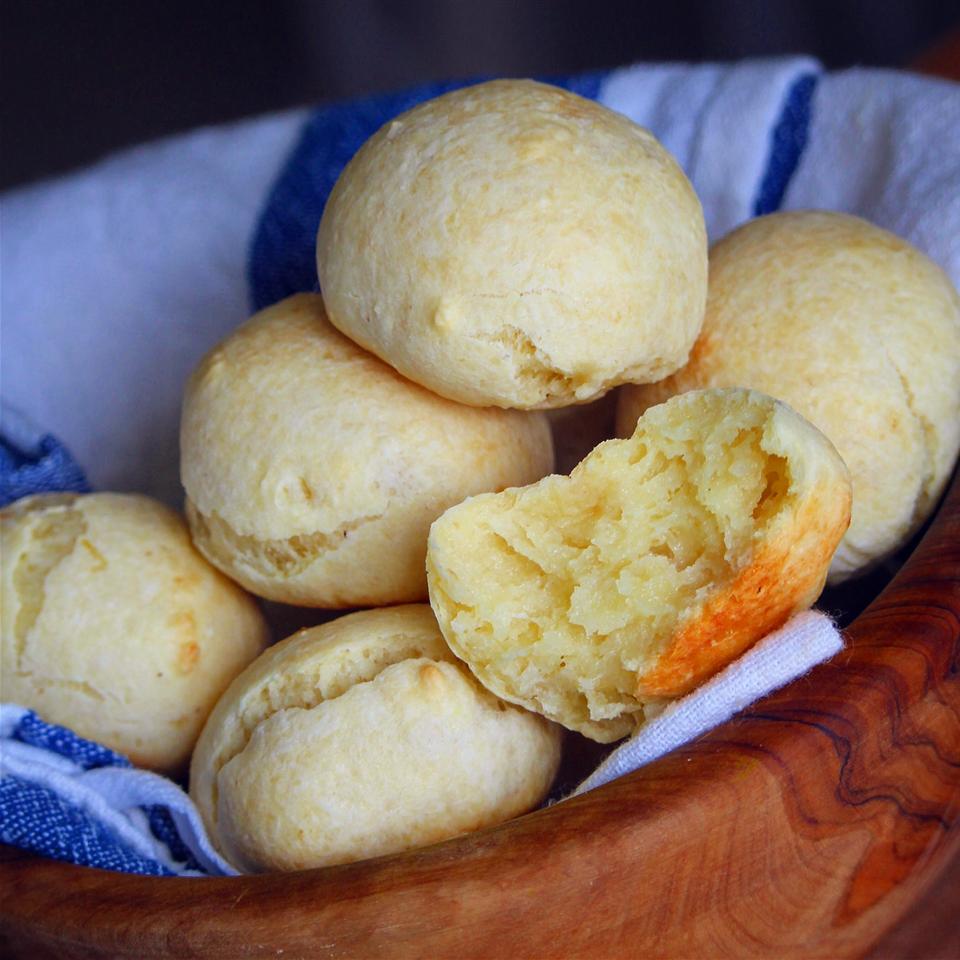 Savory Pao de Queijo (Brazilian Cheese Bread)