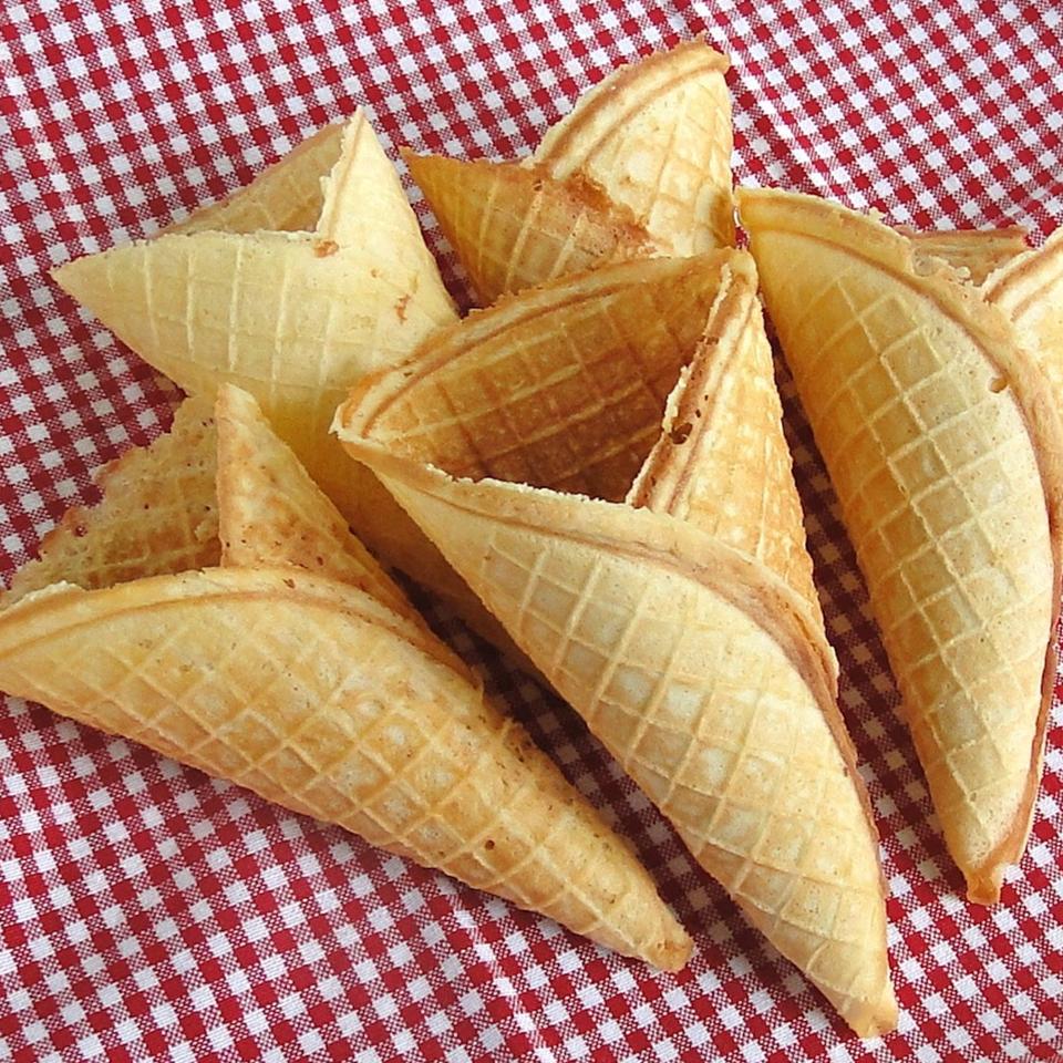 Homemade Ice Cream Cones