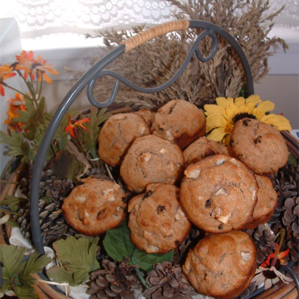 Whole Wheat Apple Muffins