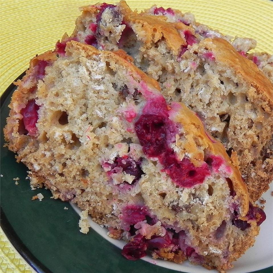 Honey Cranberry Oat Bread