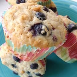 Oatmeal Blueberry Muffins