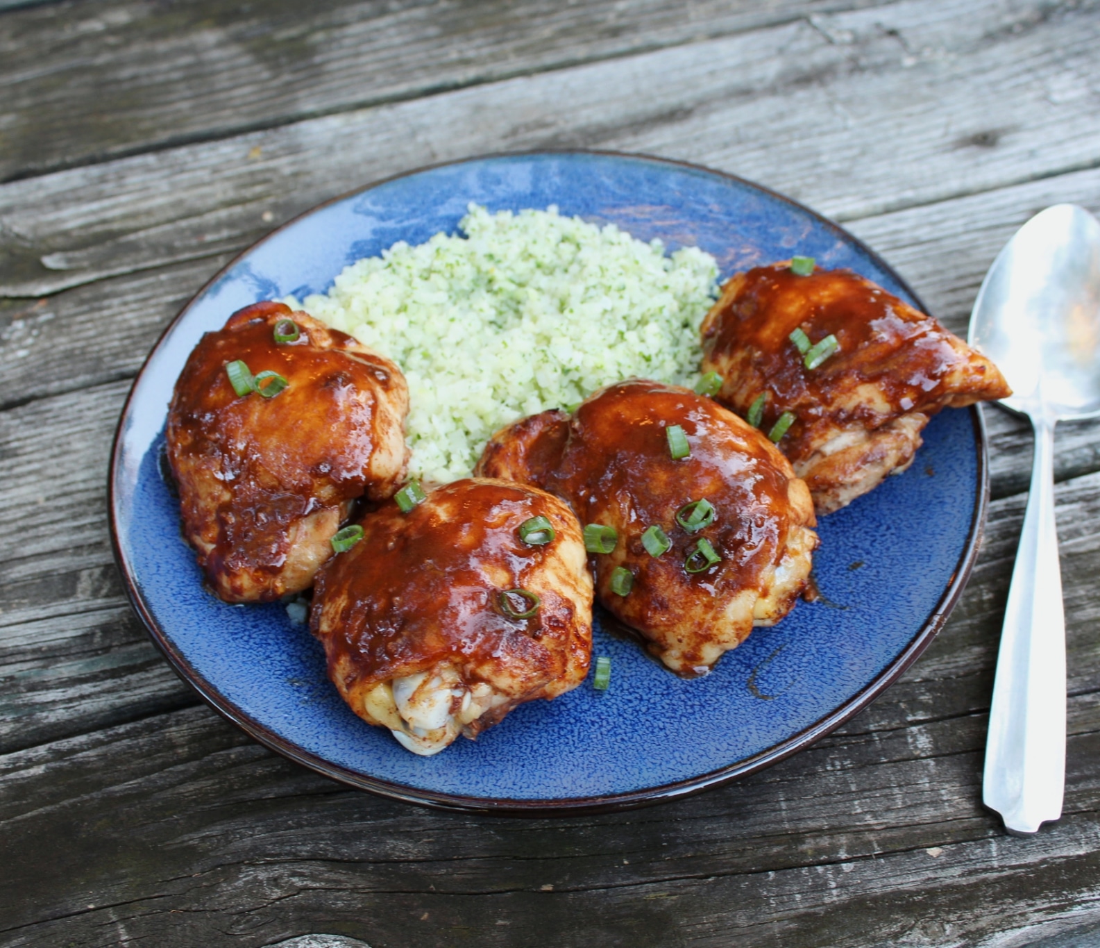 Asian Glazed Chicken Thighs