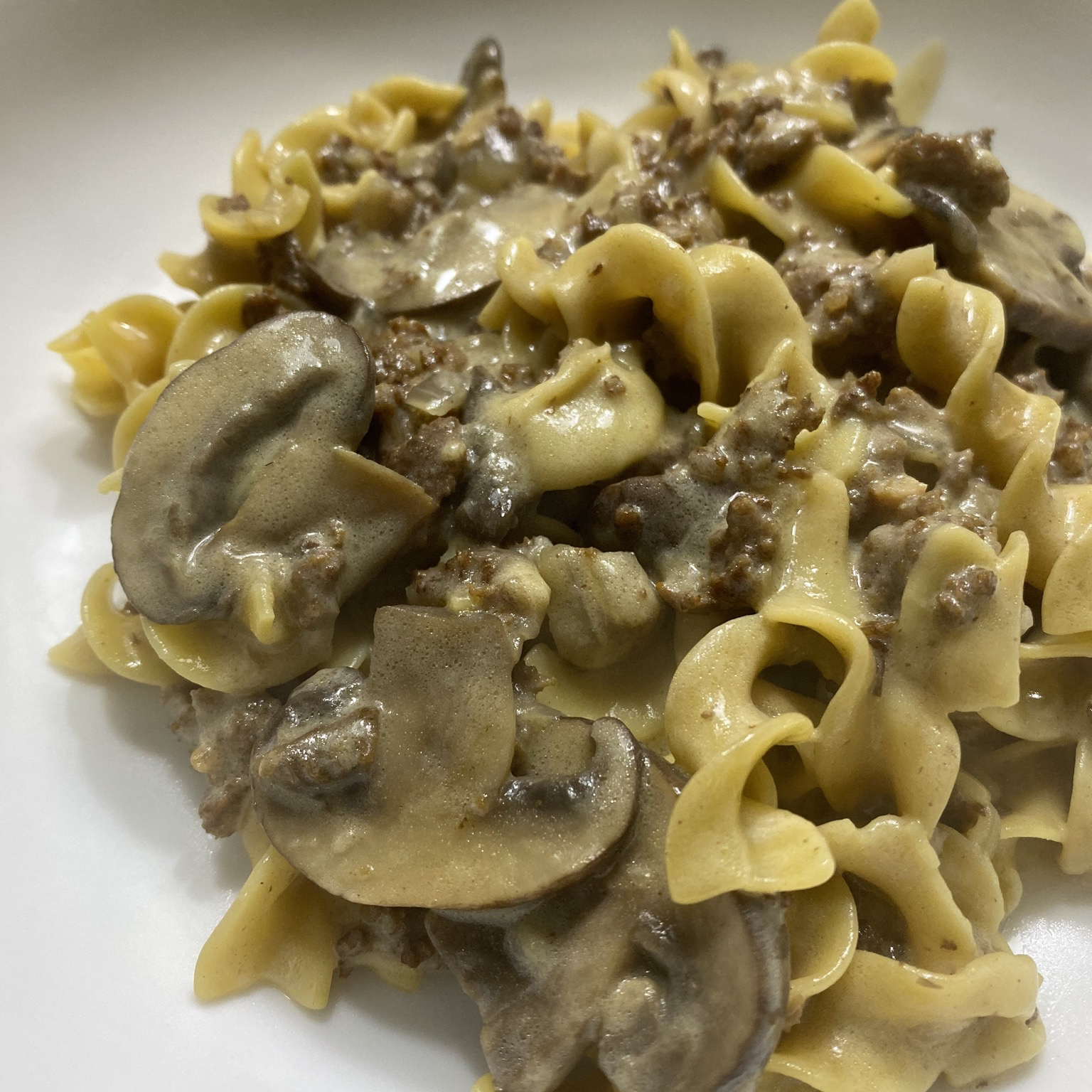 Instant Pot® Ground Beef Stroganoff