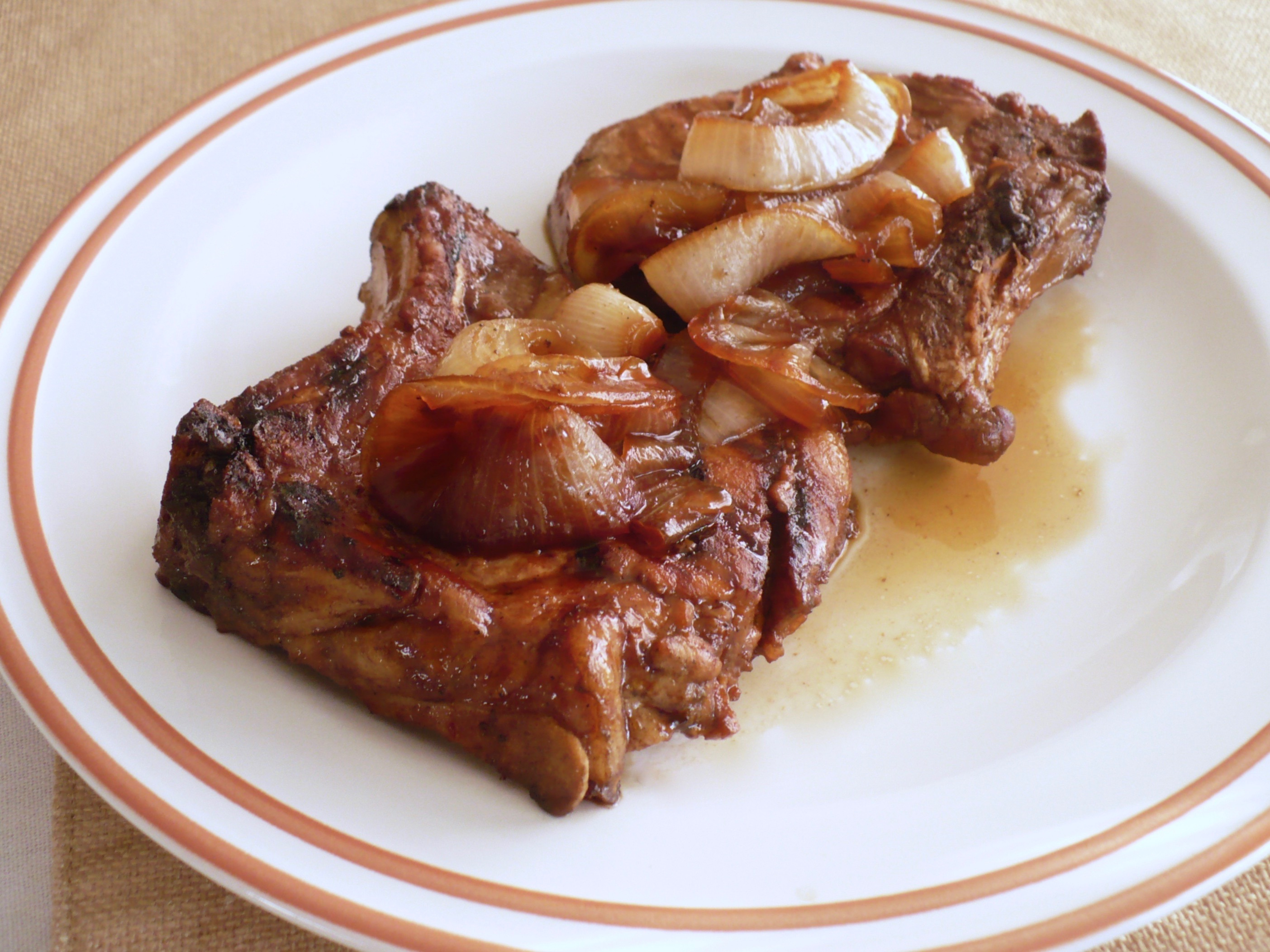 Soy and Honey Pork Chops