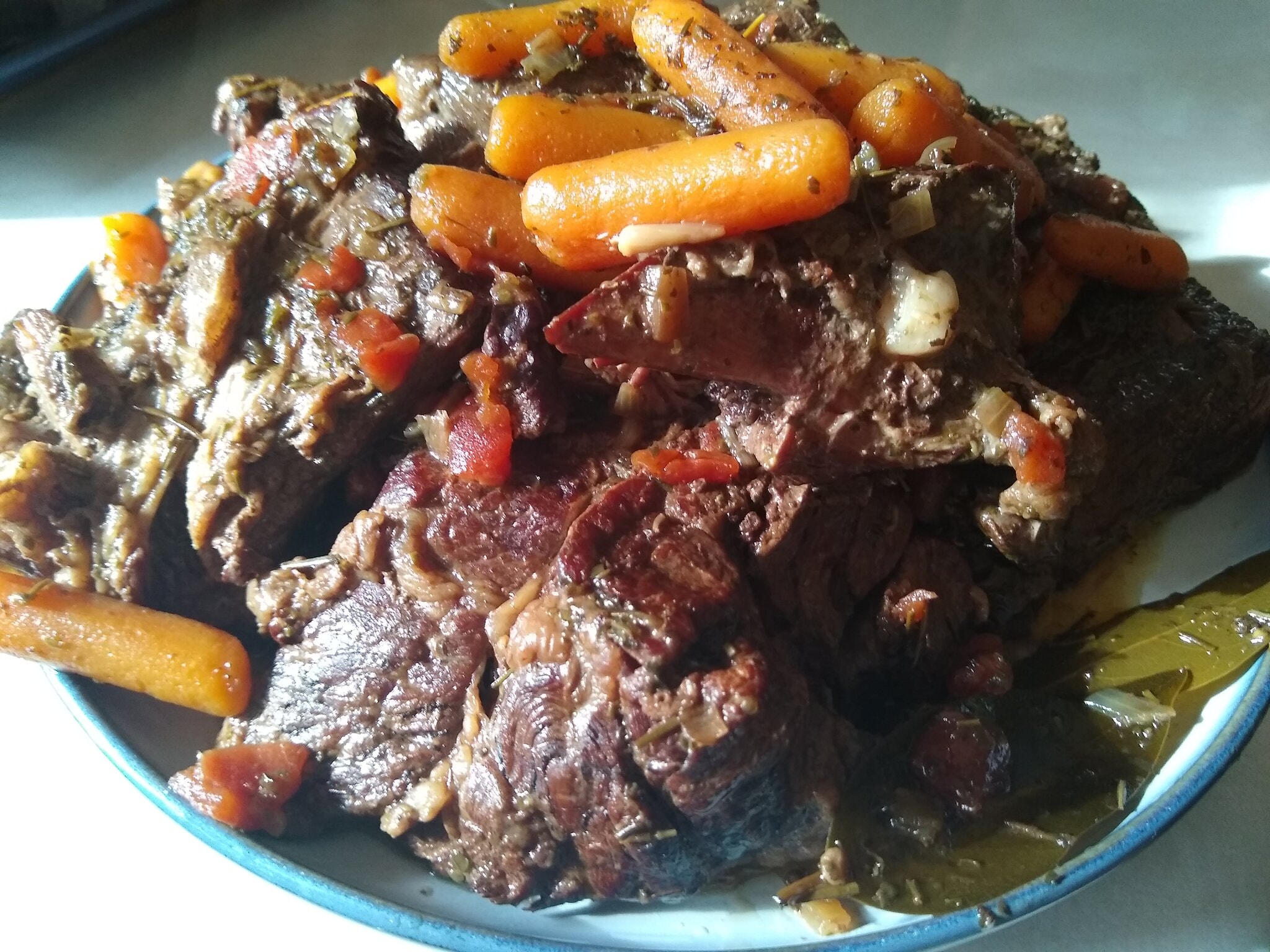 Beef Roast in Red Wine (Carni Arrosto al Vino Rosso)
