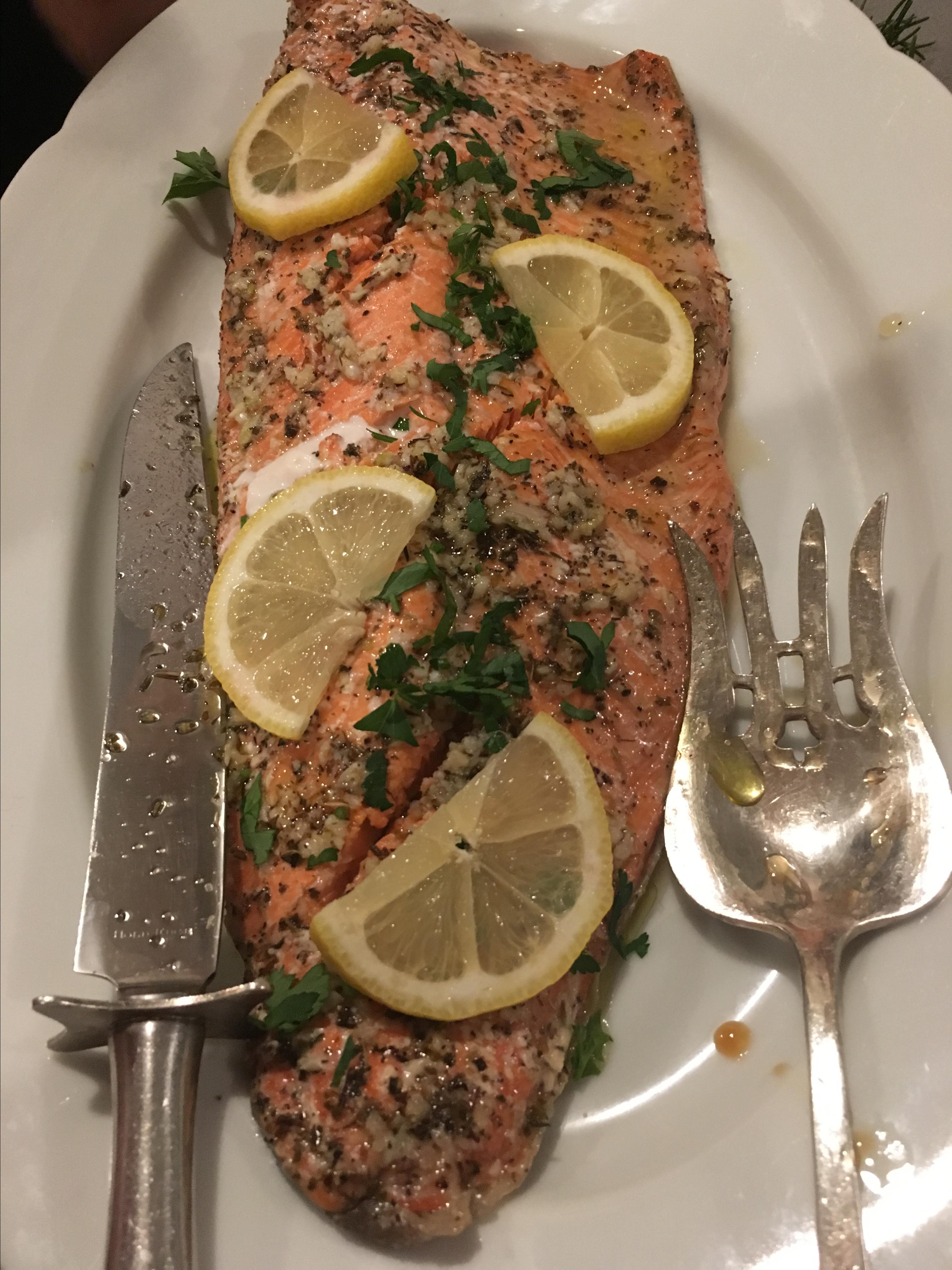 Baked Salmon in Foil