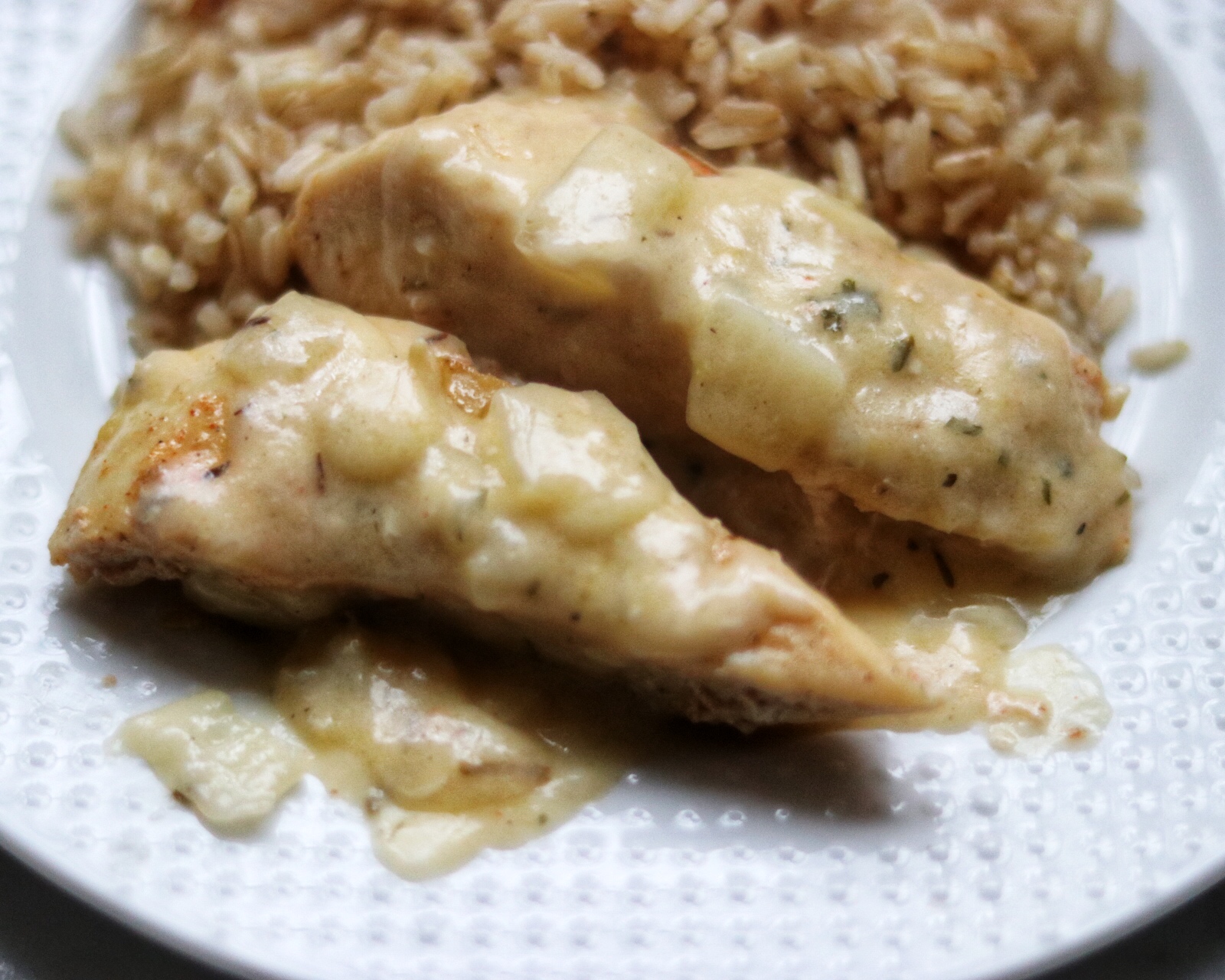 Instant Pot® Lemon-Garlic Chicken
