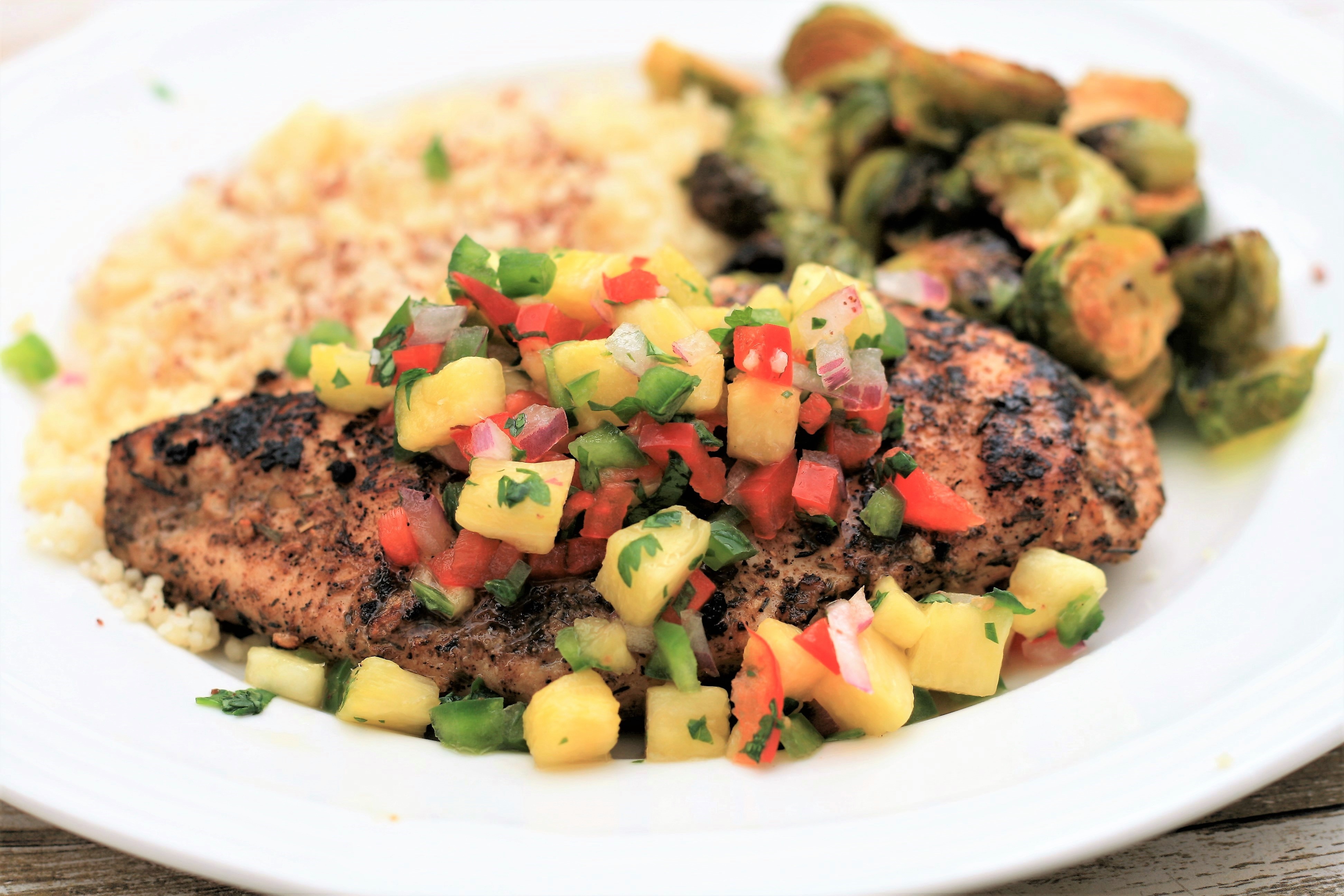 Pineapple Salsa Chicken