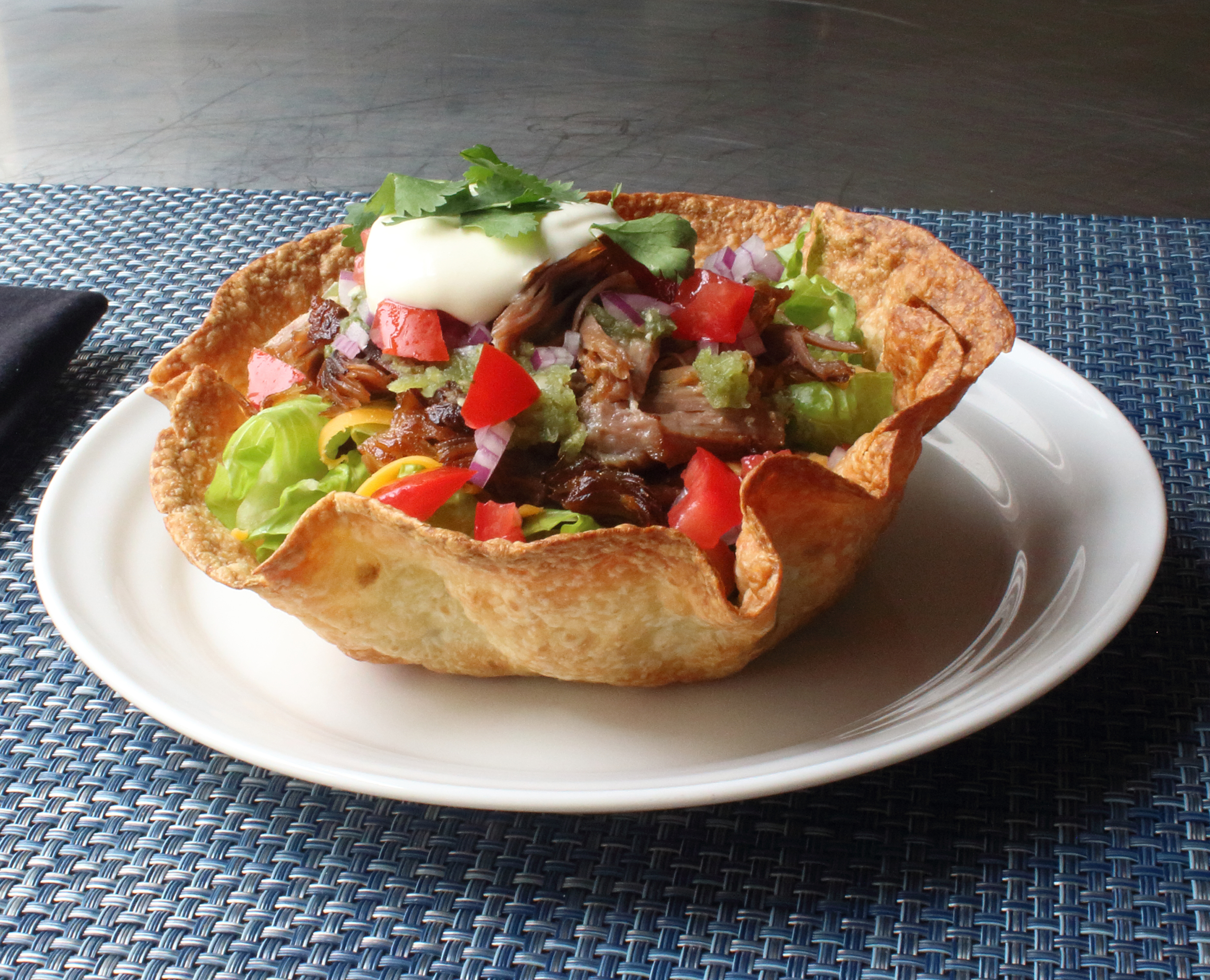 Crispy Basket Burritos (Baked Tortilla Bowls)