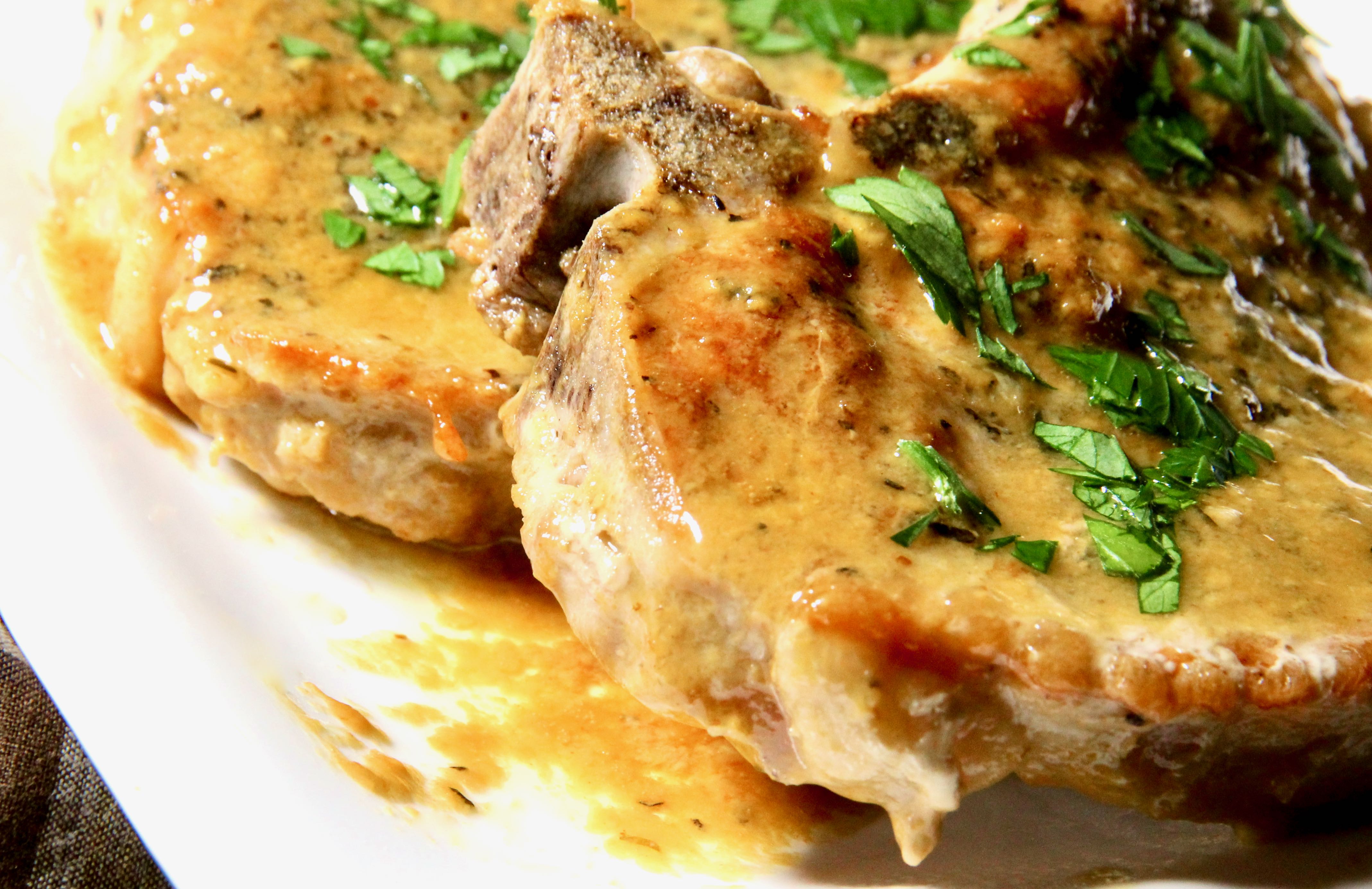 Instant Pot® Dijon Pork Chops