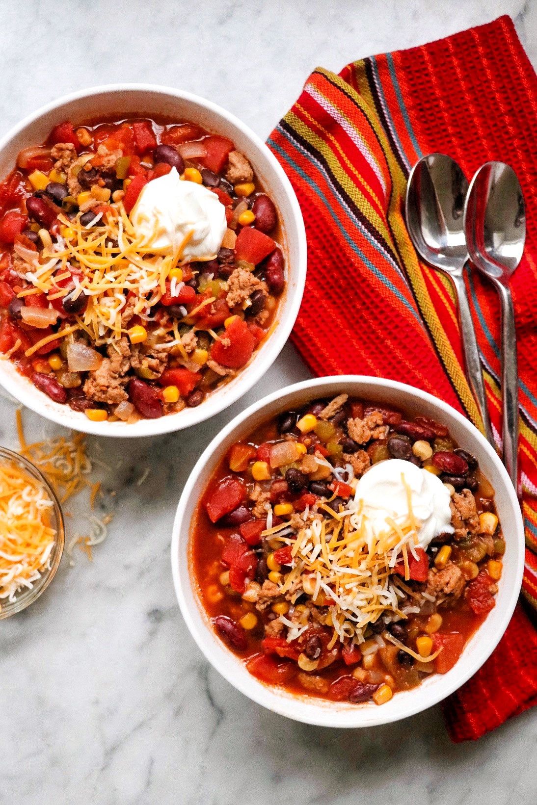 Taco Soup with Ground Turkey