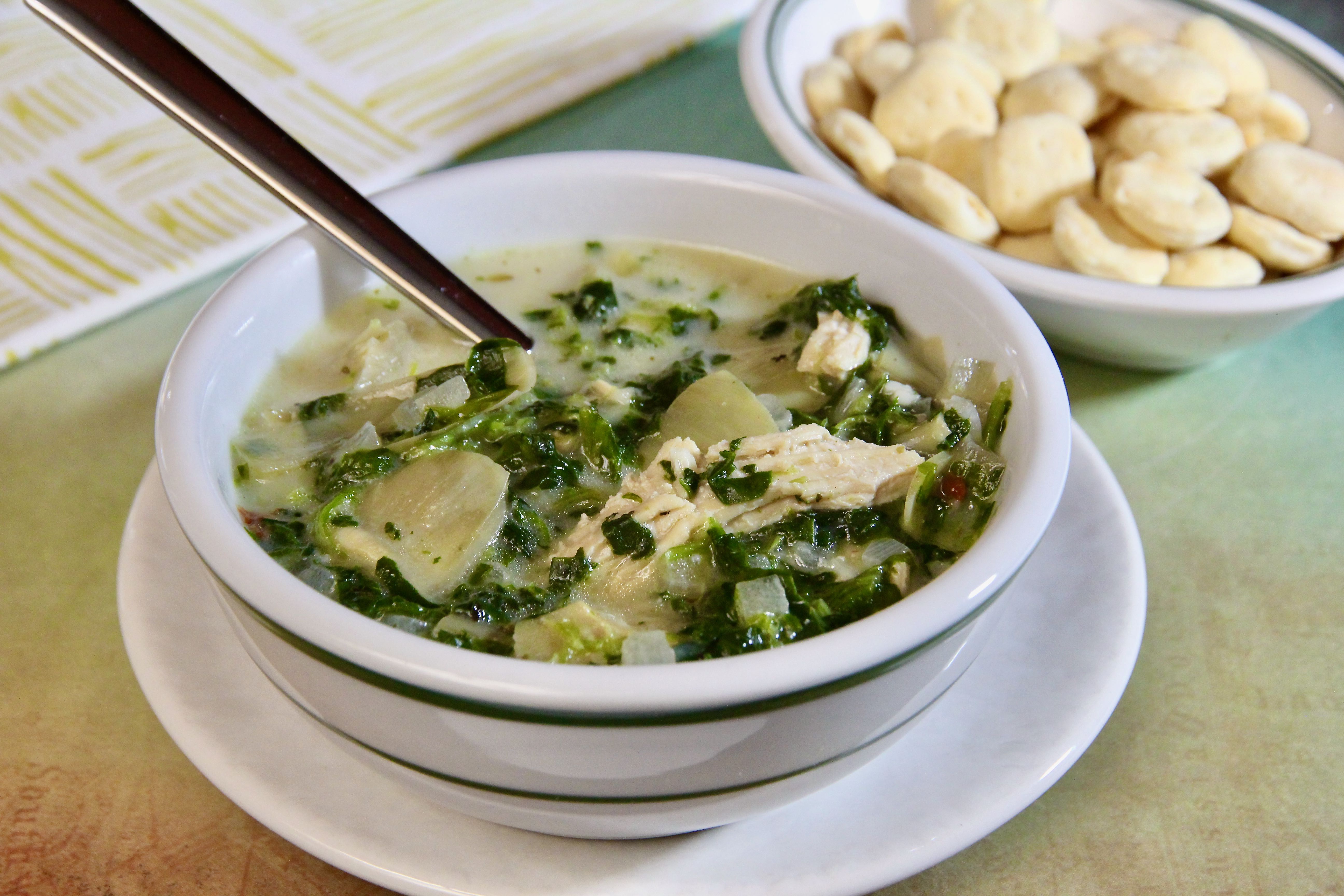 Spinach Artichoke Soup