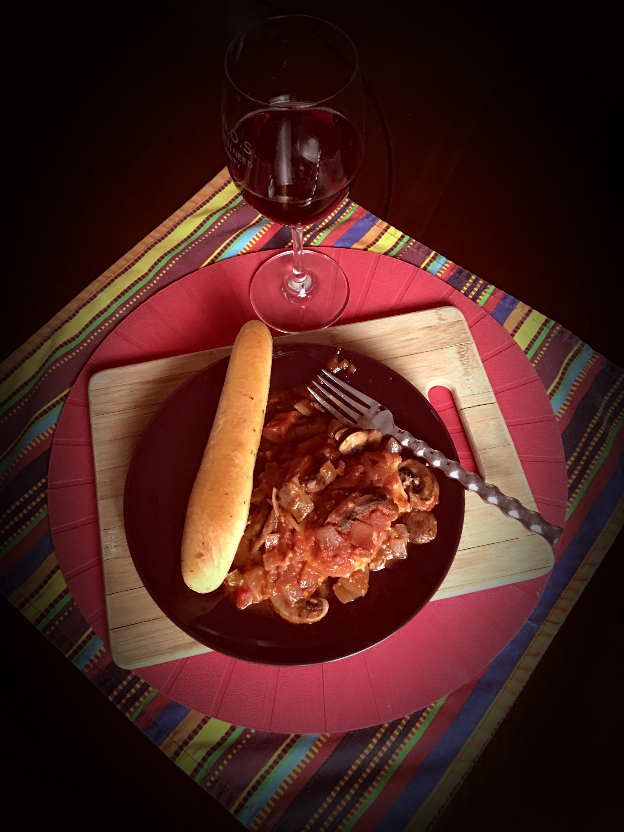 Baked Chicken Cacciatore