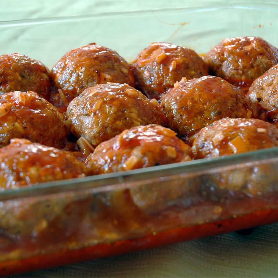 Sweet and Sour Faux Meat Balls