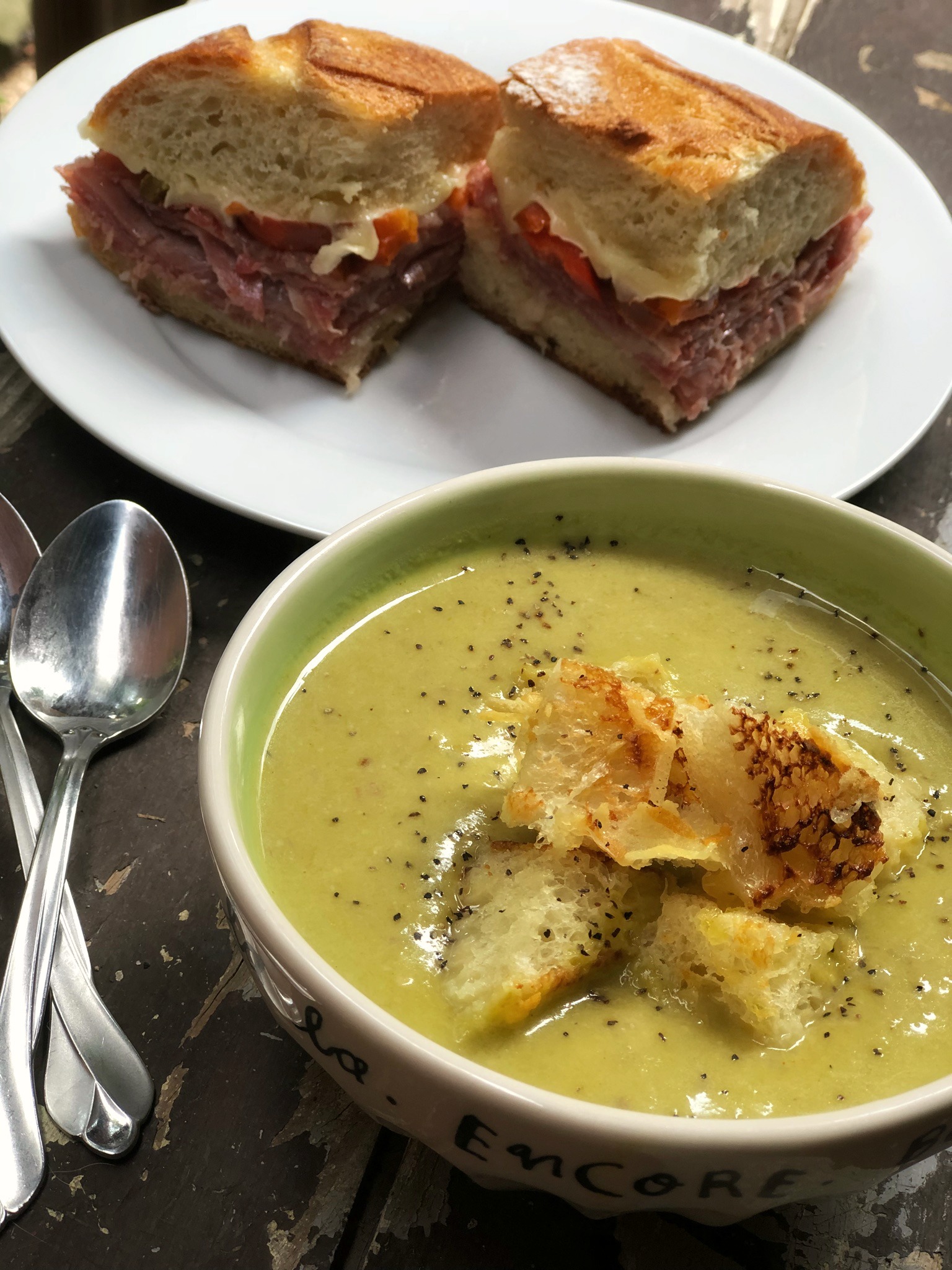 Instant Pot® Cream of Asparagus Soup