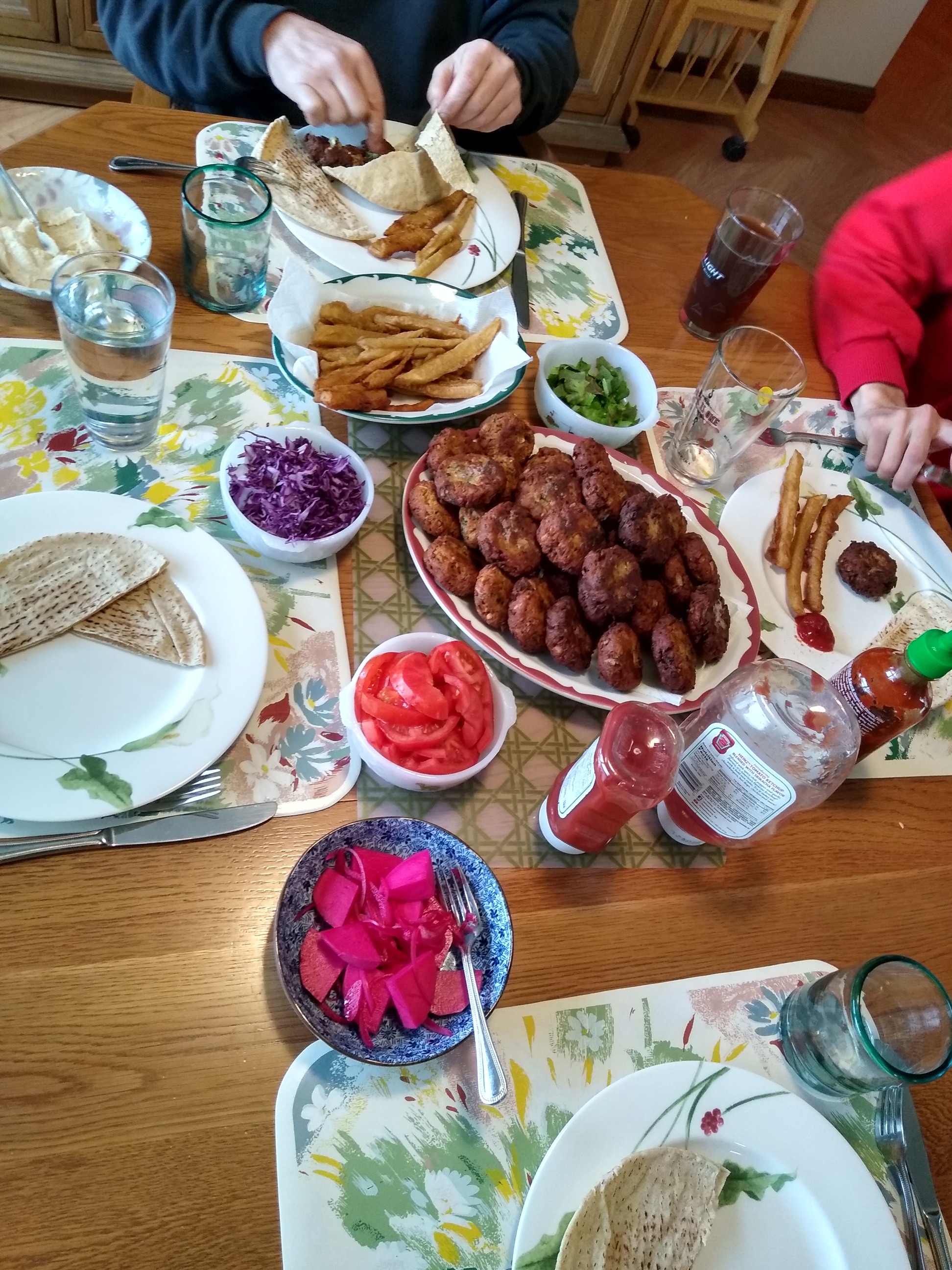 Falafel with Canned Chickpeas