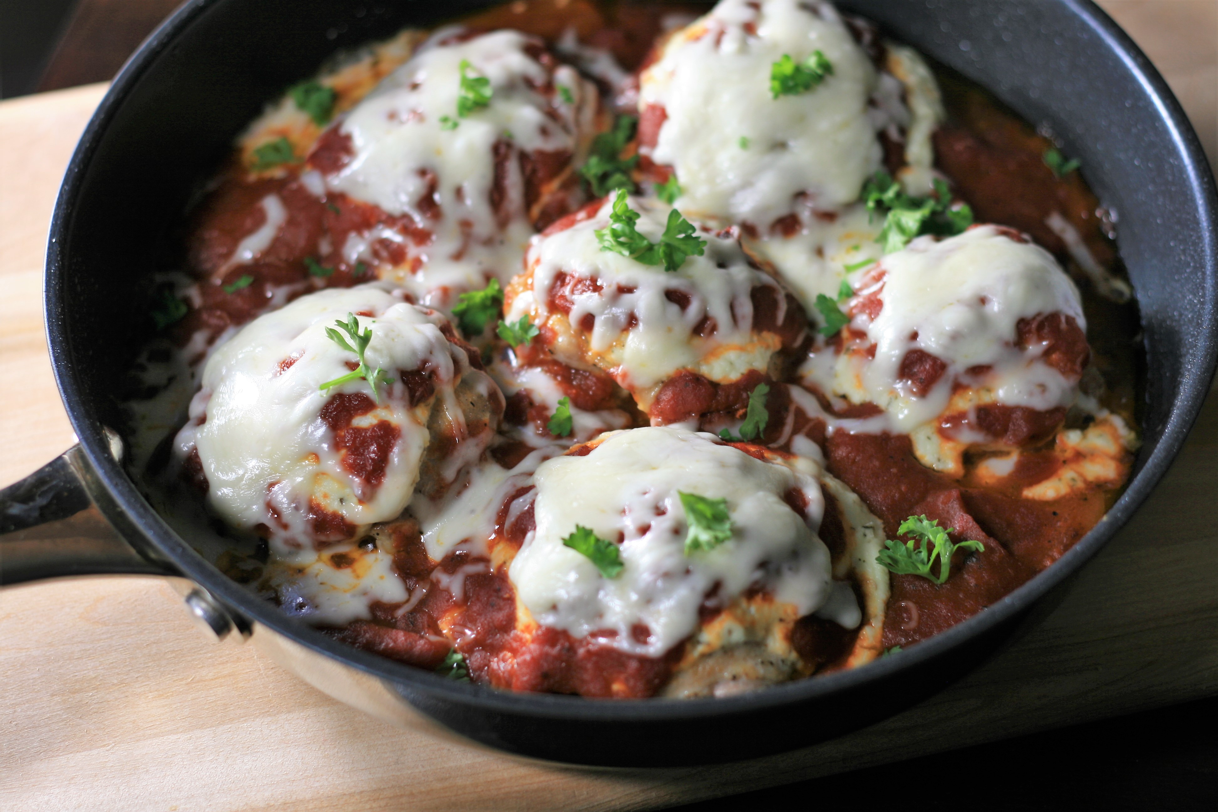 Baked Italian Chicken Thighs