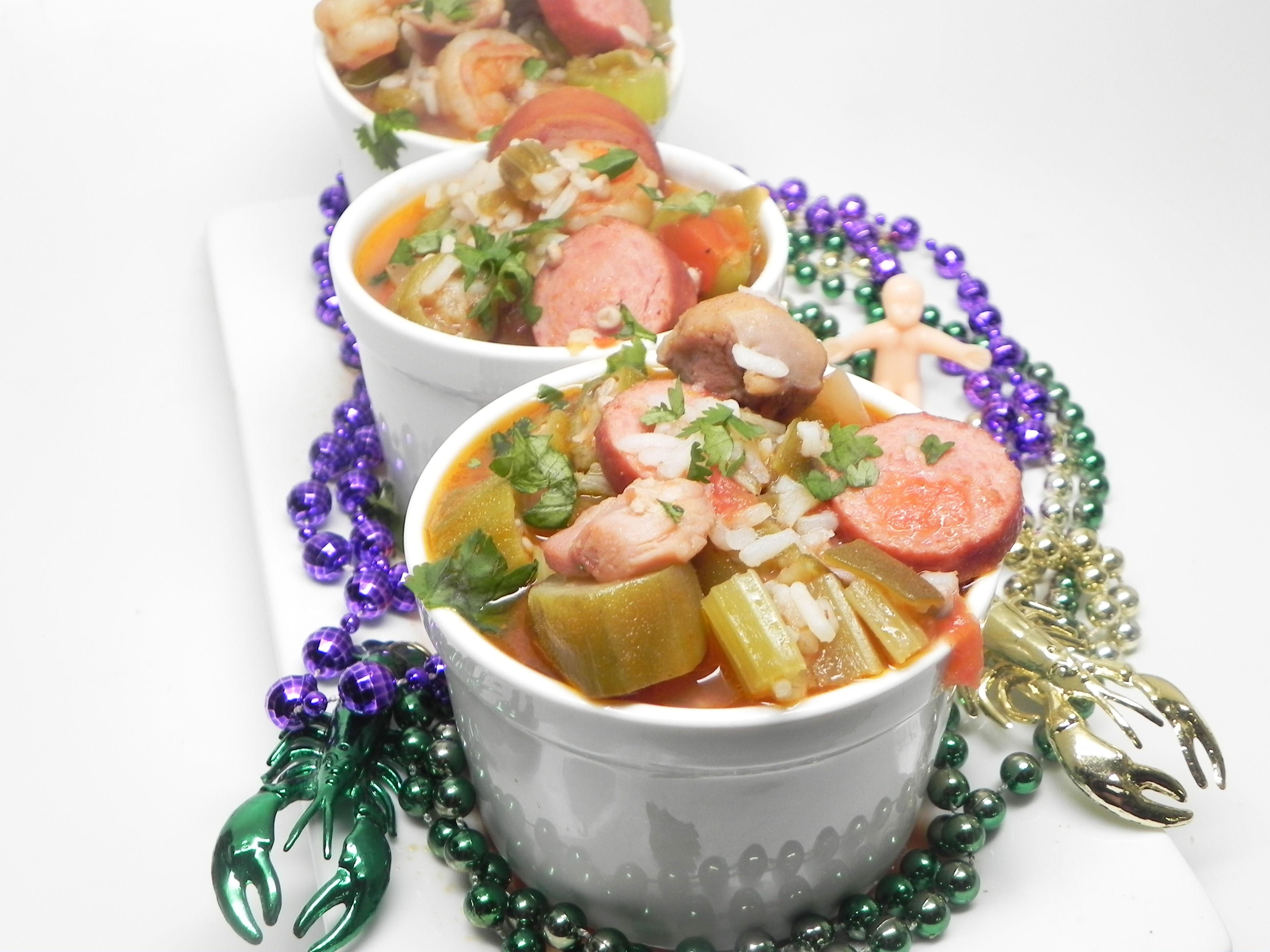 Skinny Slow Cooker Gumbo