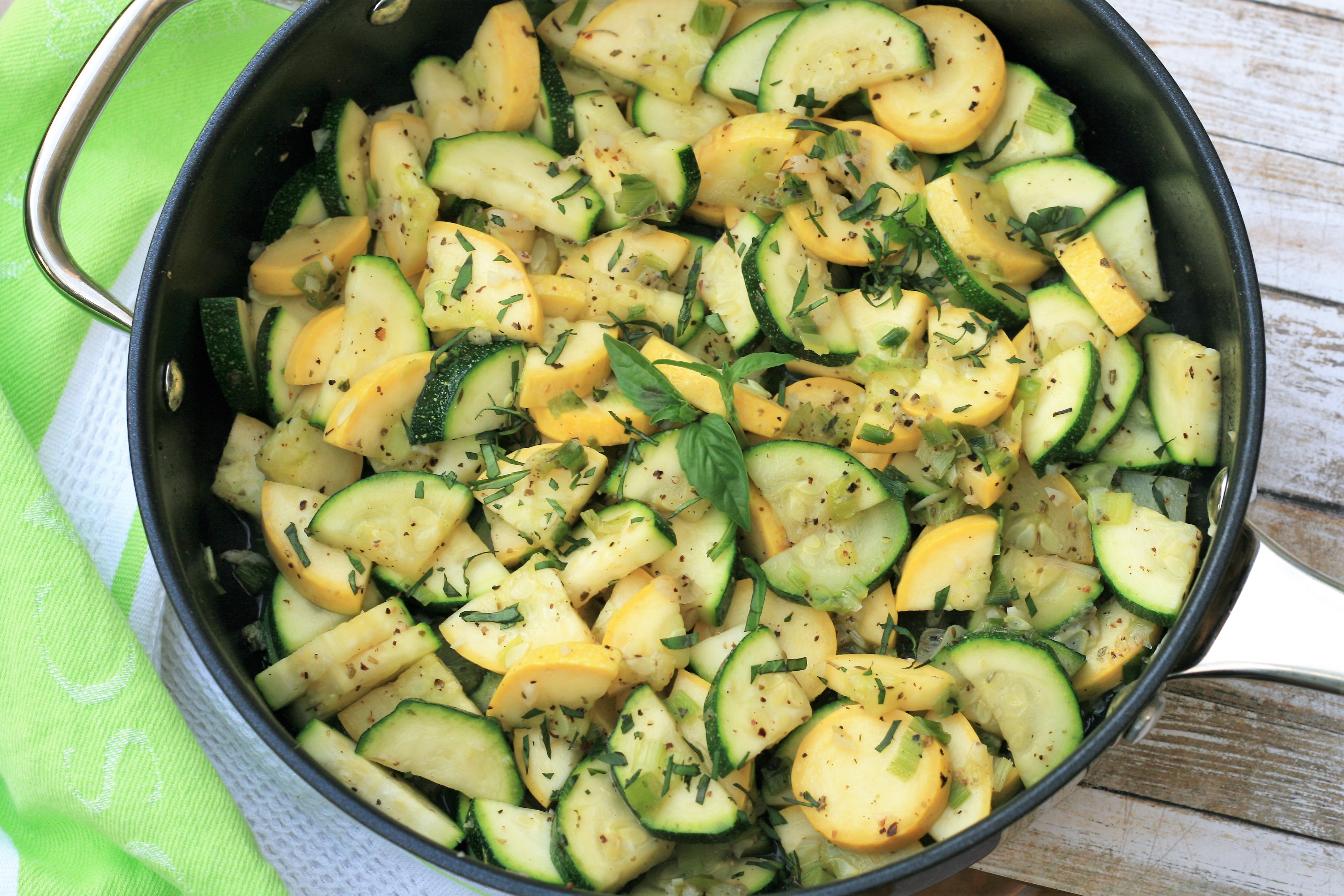 Sauteed Summer Squash Side Dish