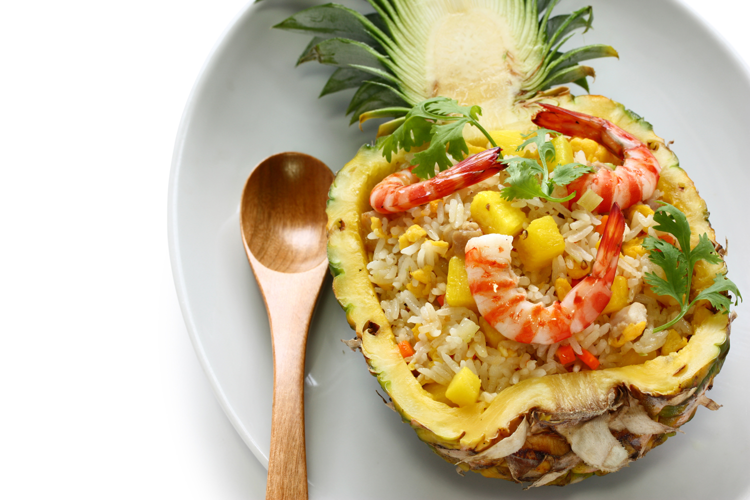 Pineapple-Shrimp Fried Rice