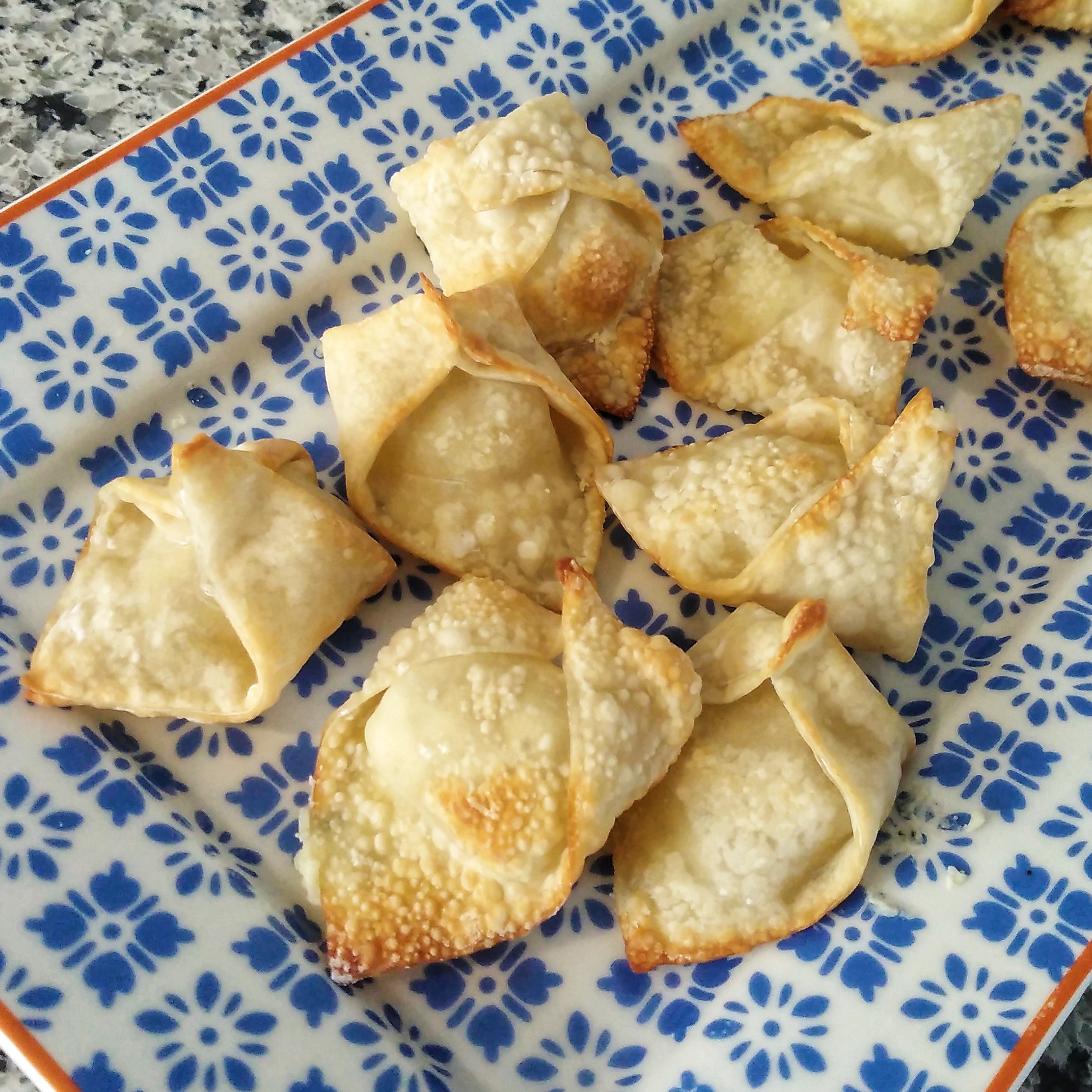 Air Fryer Boursin®-Stuffed Wontons