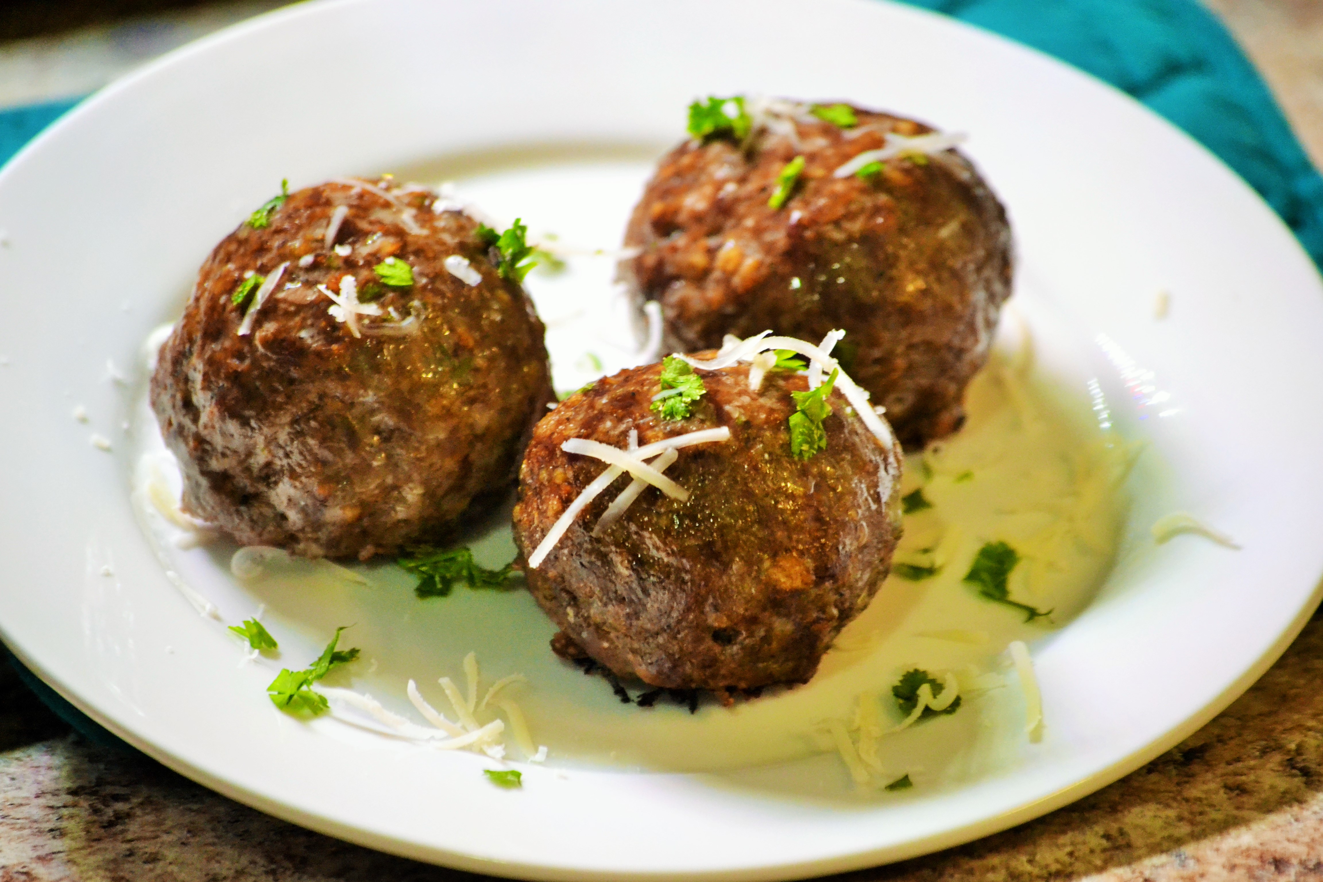 Italian Baked Meatballs