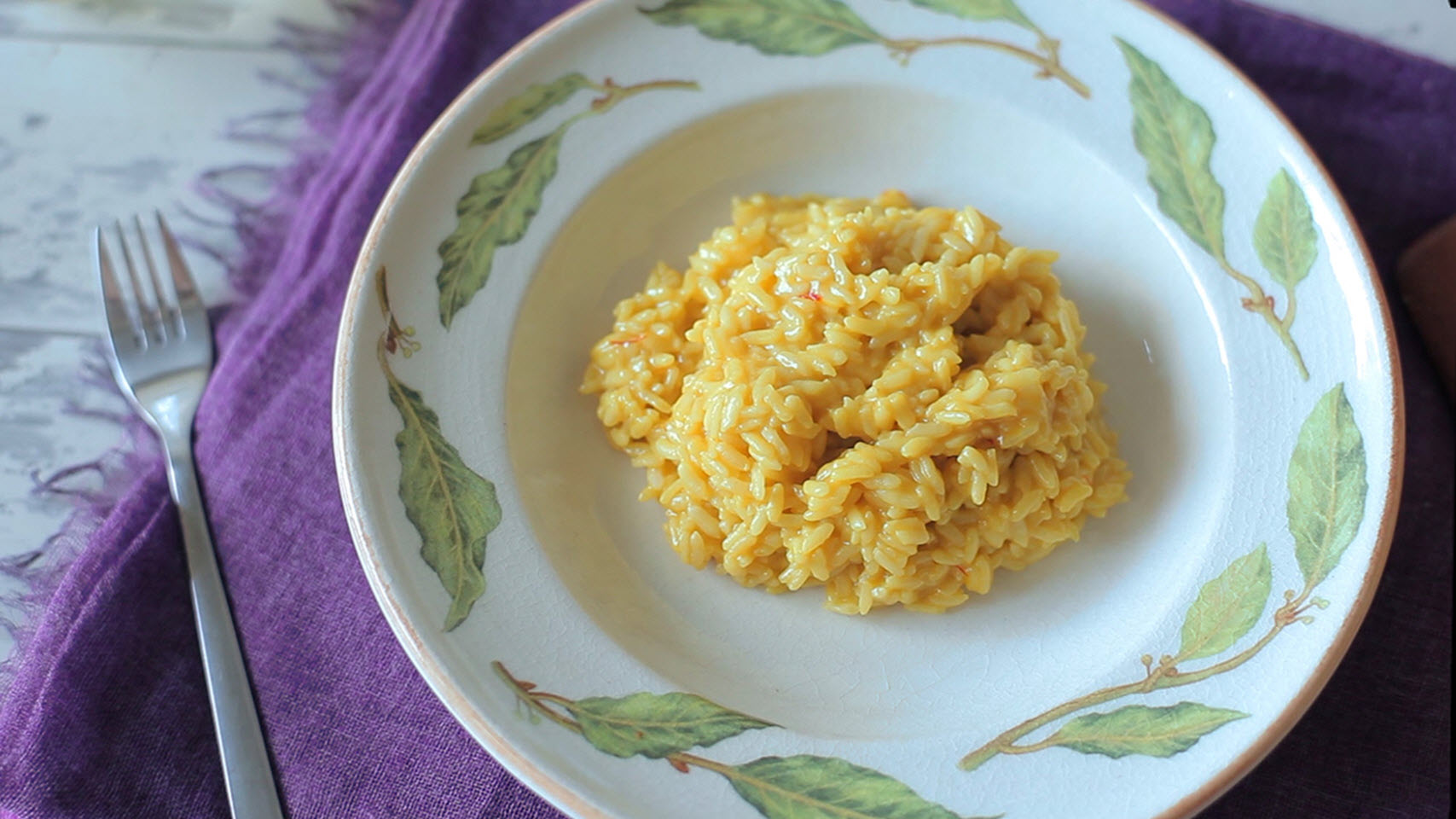 Saffron Risotto in the Pressure Cooker