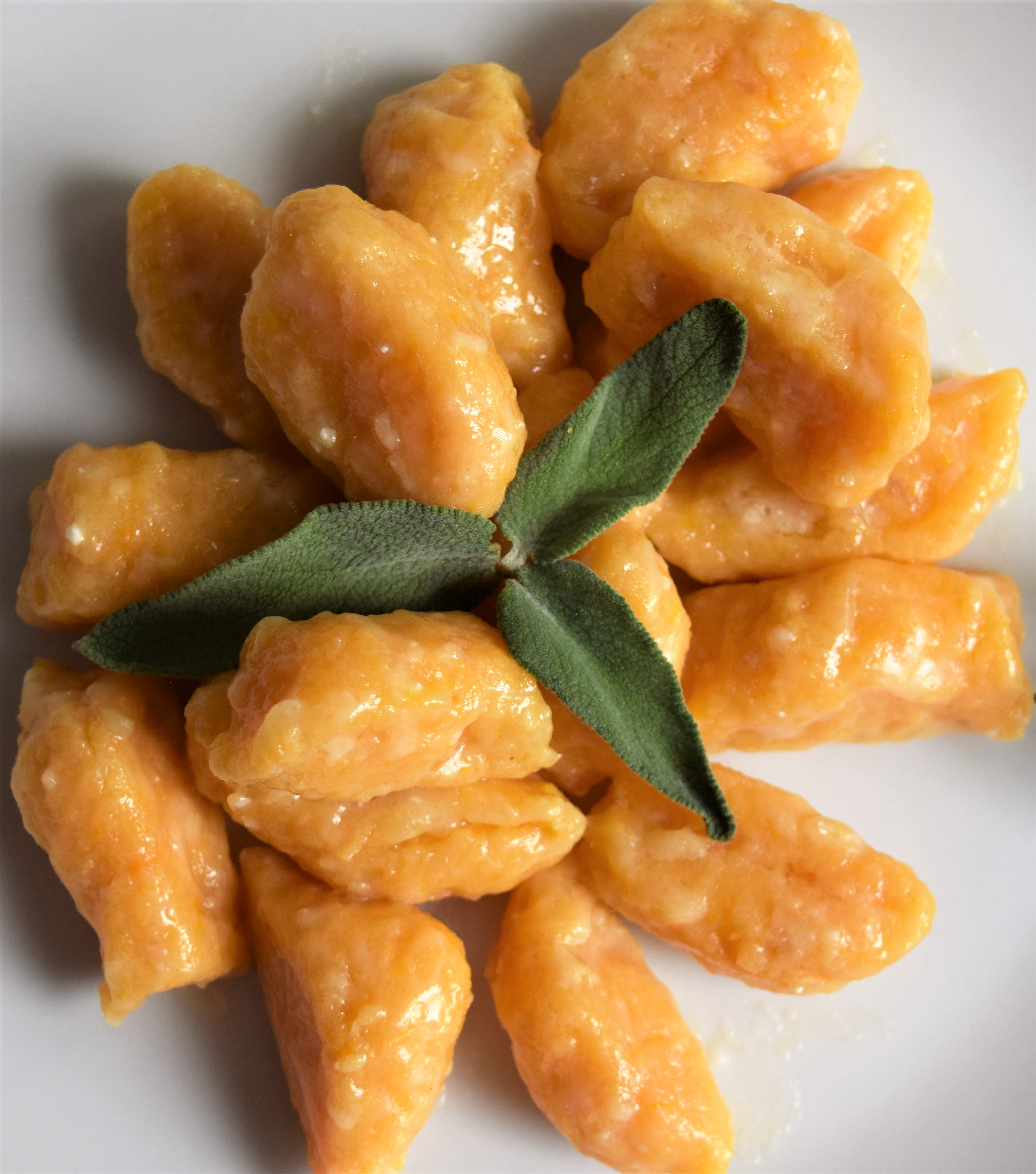 Sweet Potato Gnocchi with Sage-Butter Sauce