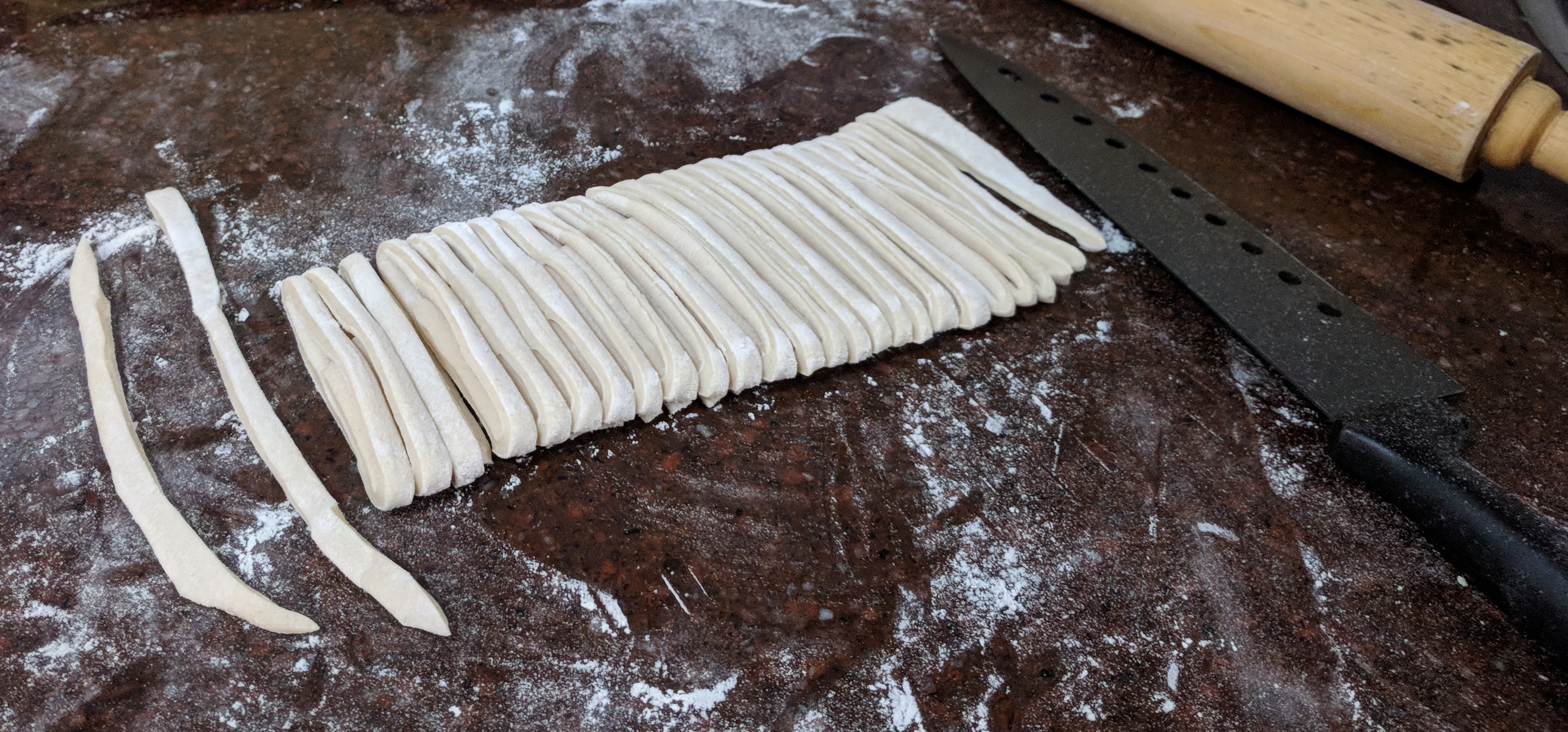 Homemade Nama (Fresh) Udon Noodles