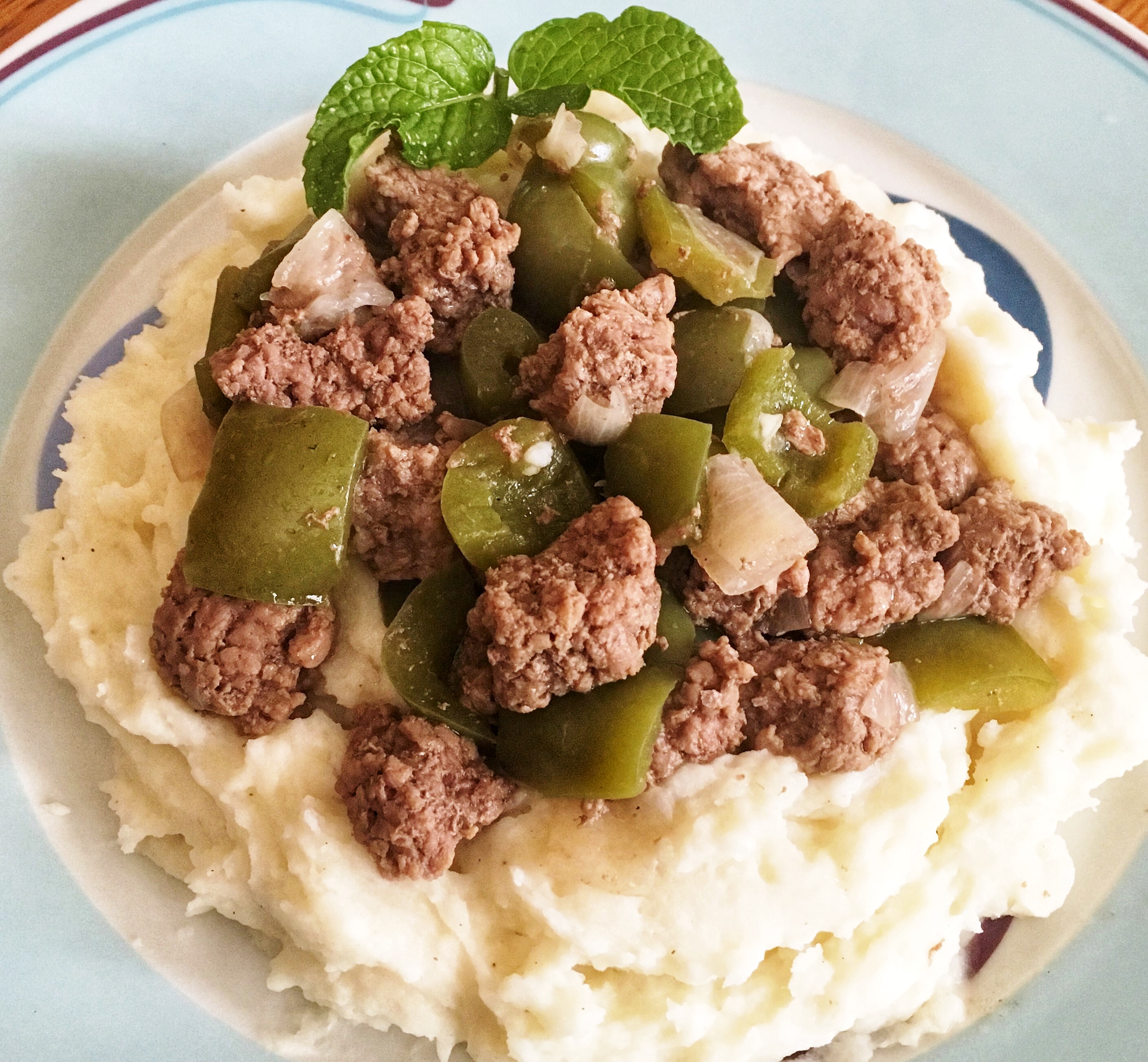 Cube Steak in a Cloud