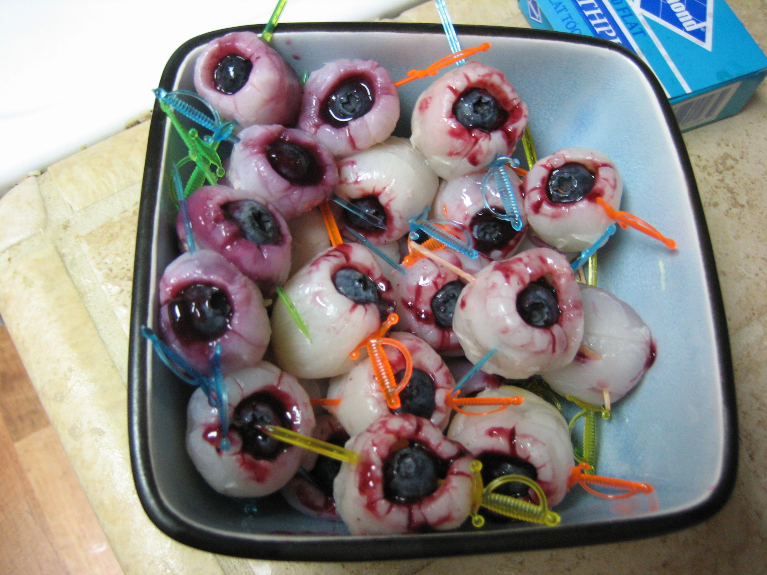 Creepy Halloween Eyeballs