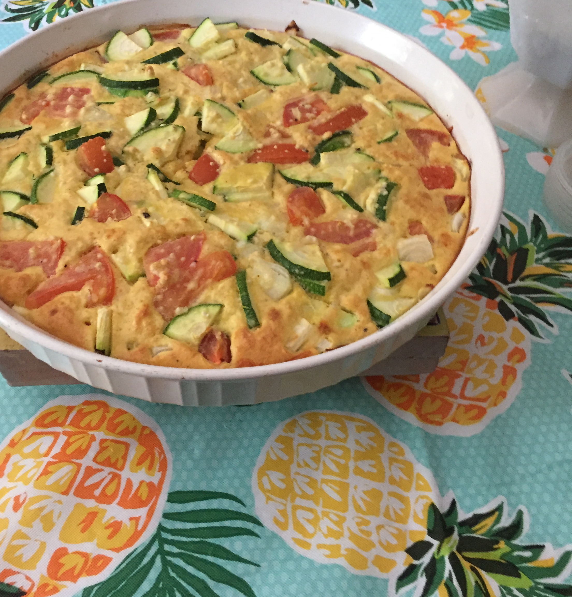 Zucchini Tomato Pie