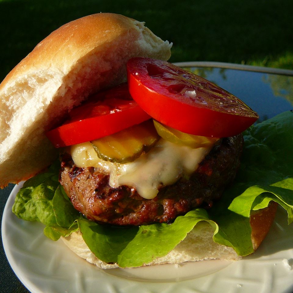 Backyard Cooper Burgers