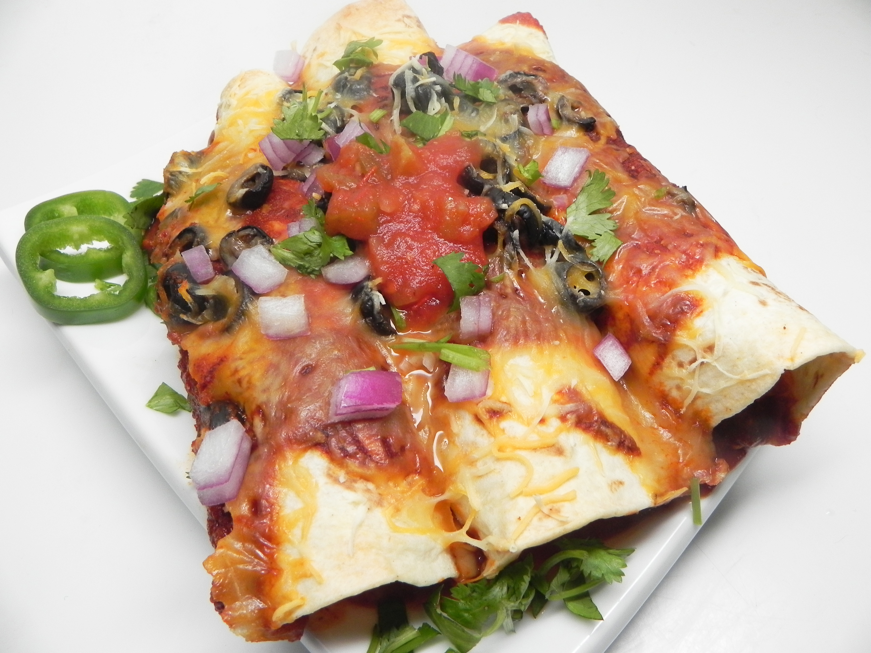 Easy Vegetarian Enchiladas