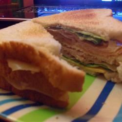 Amy's Triple Decker Turkey Bacon Sandwich