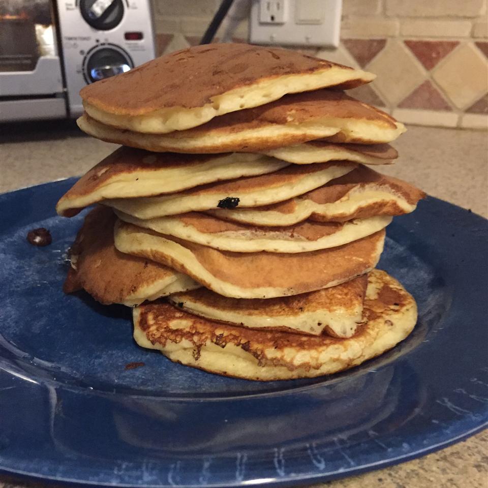 Kefir Chocolate Chip Pancakes