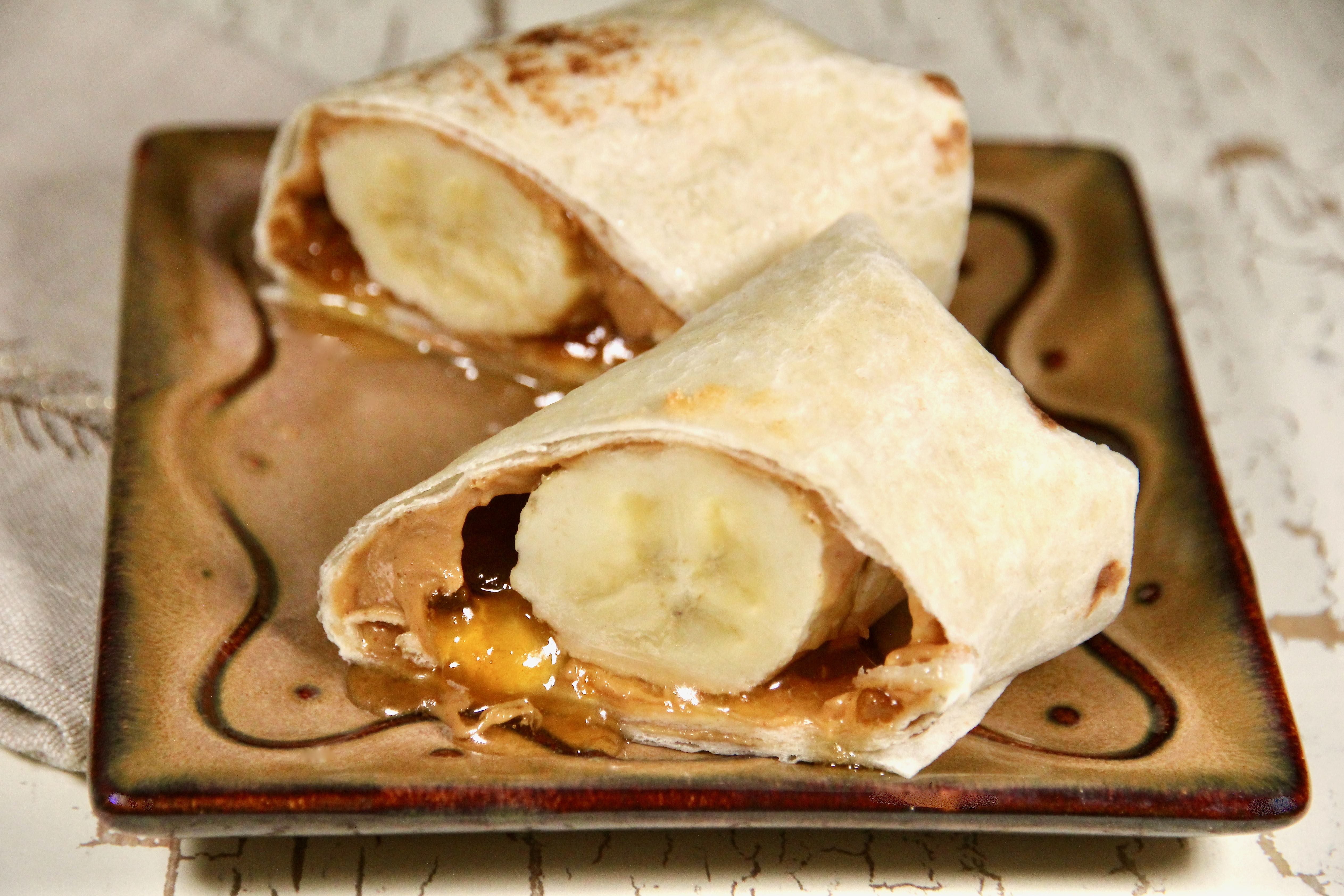 Merrick's PBJ n' Banana Burritos