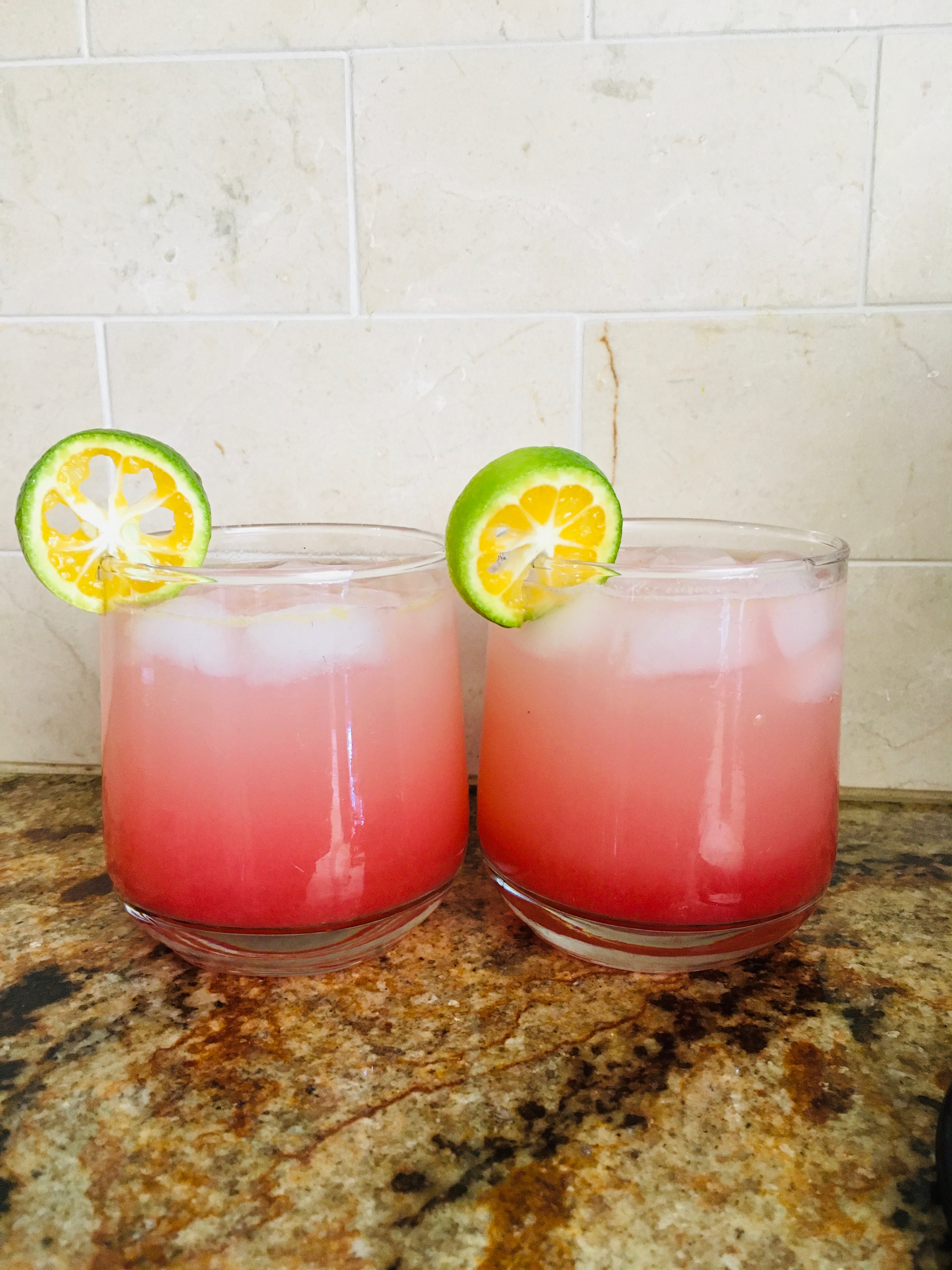 Raspberry Citrus Mocktail