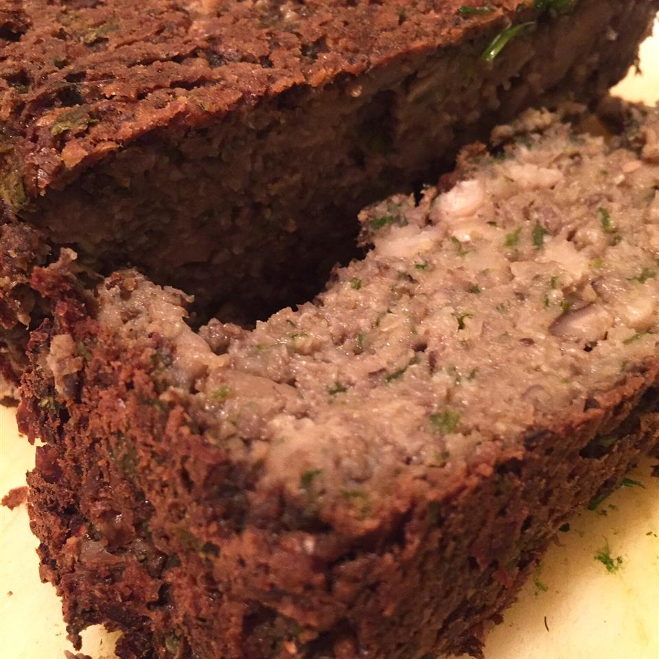 Falafel Mushroom Loaf