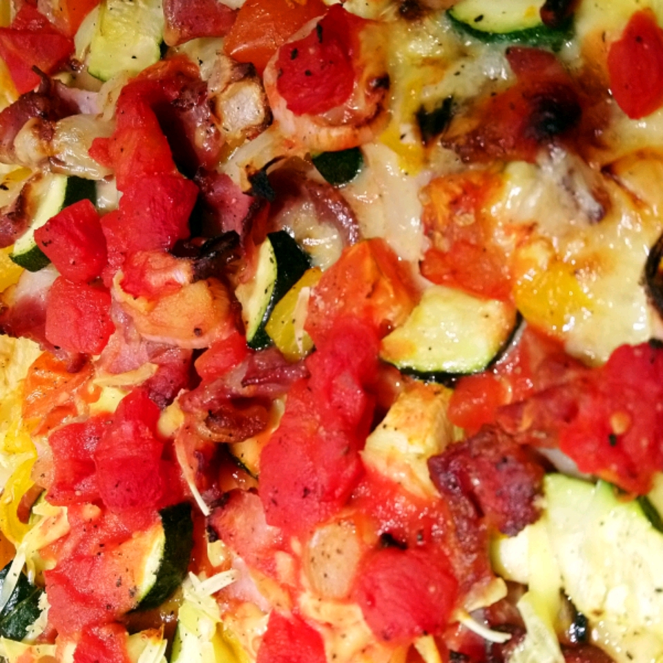 Roasted Vegetables and Puff Pastry