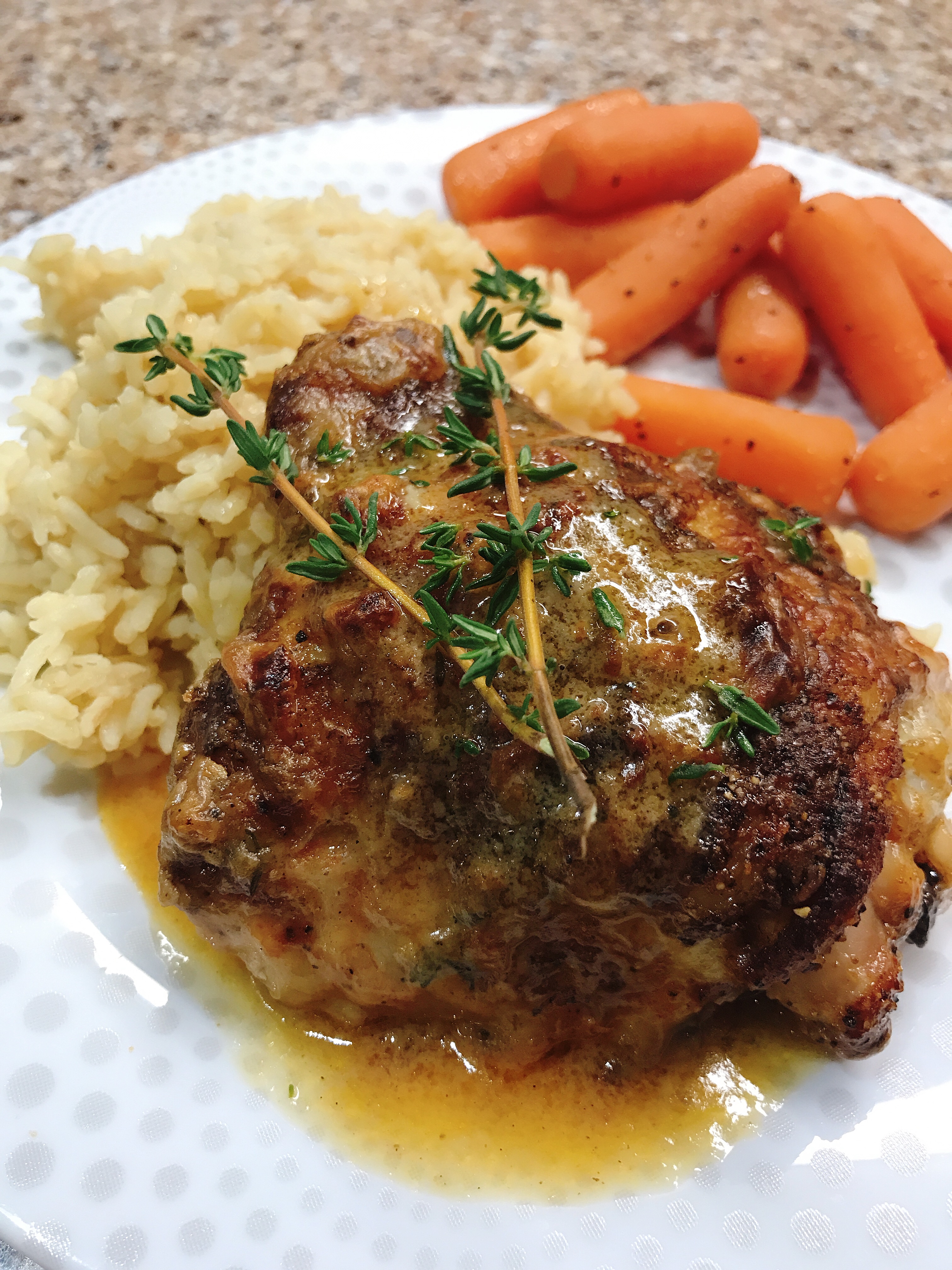 Creamy Lemon Chicken Thighs