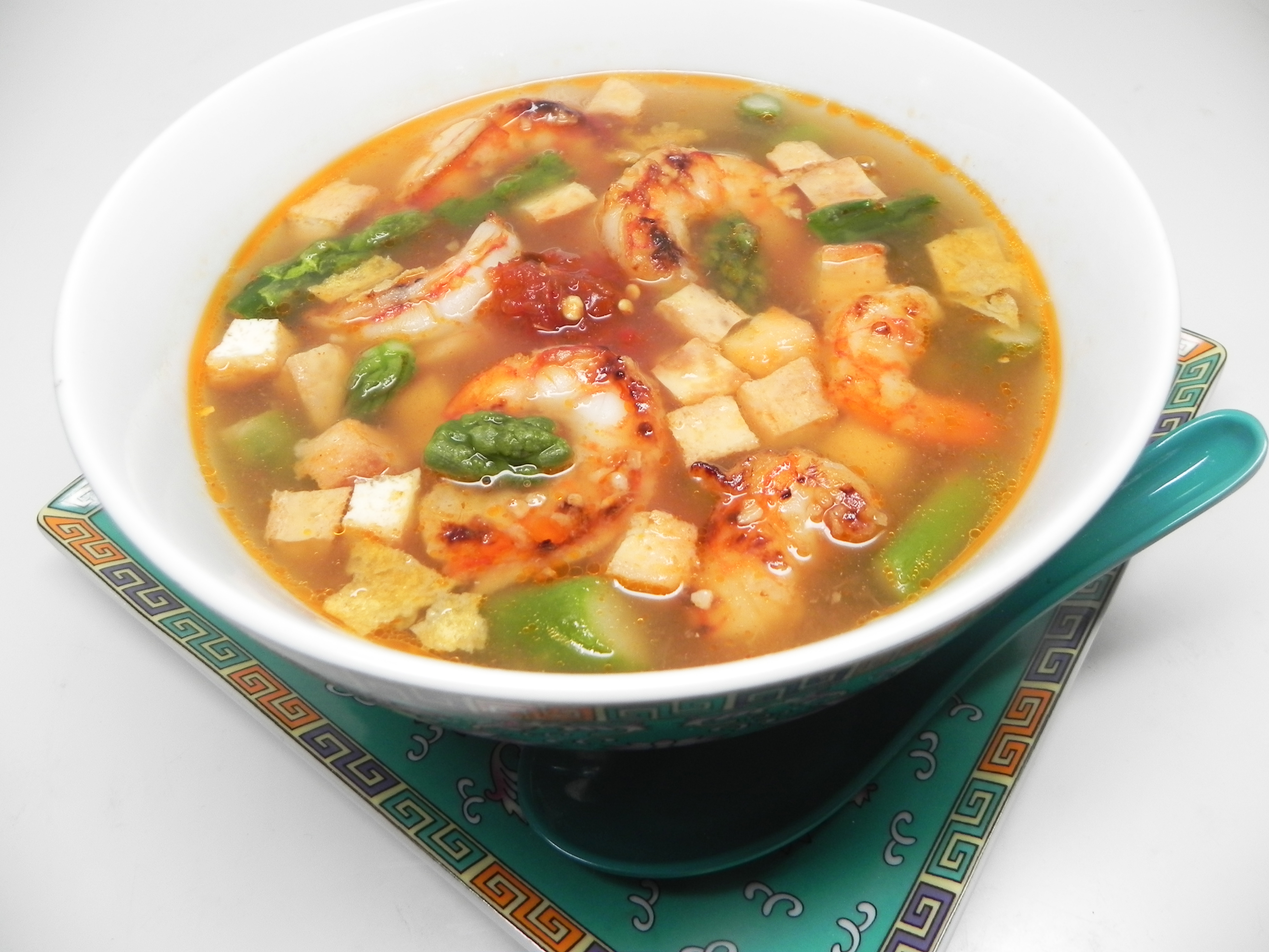 Shrimp and Tofu Soup