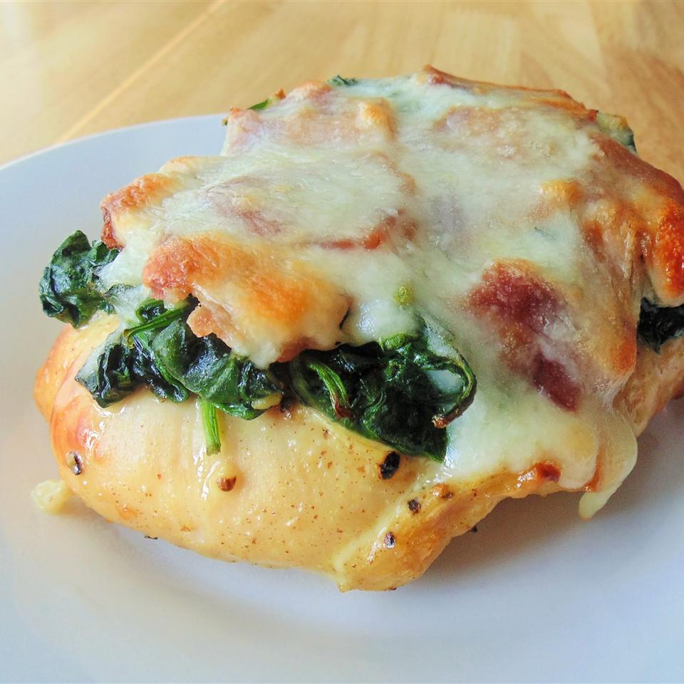 "Spinach Salad" Chicken Bake