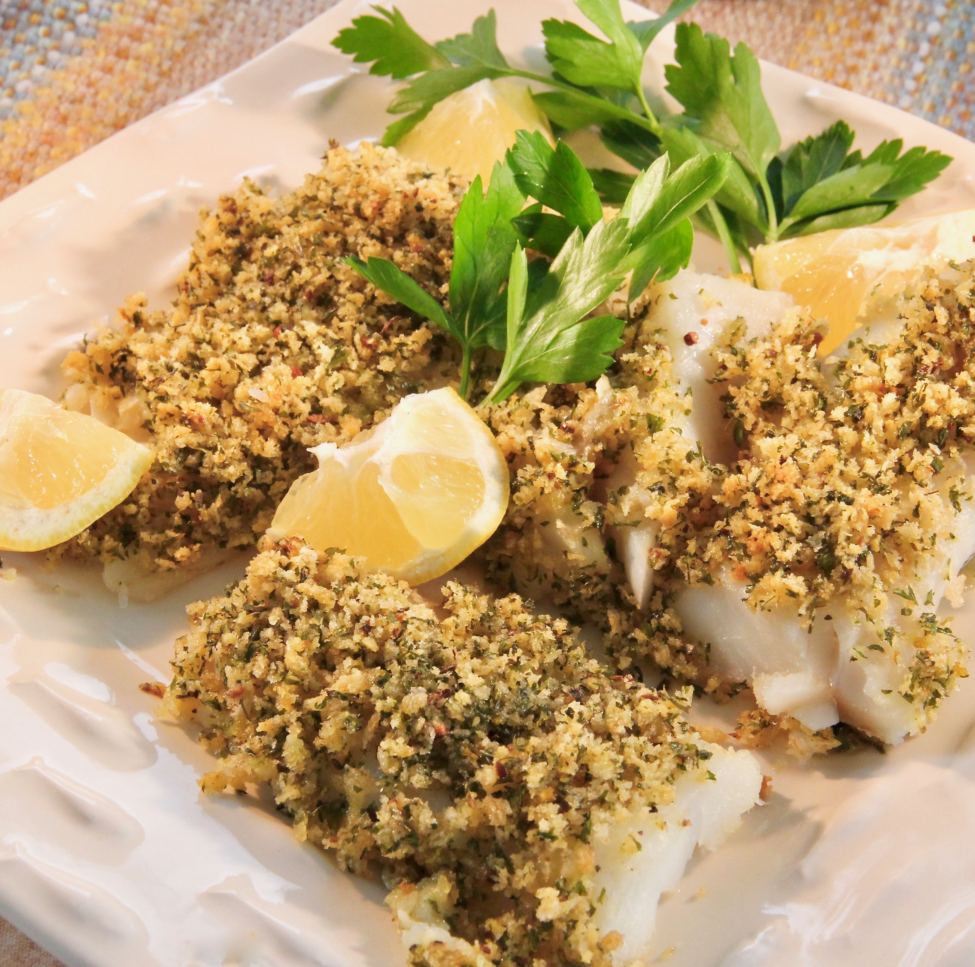 Easy Baked Fish with Lemon