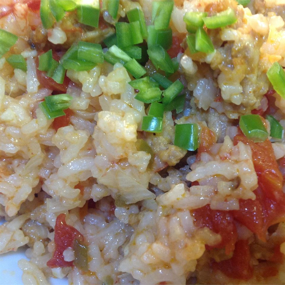 Mark's Quick Beef Spanish Rice