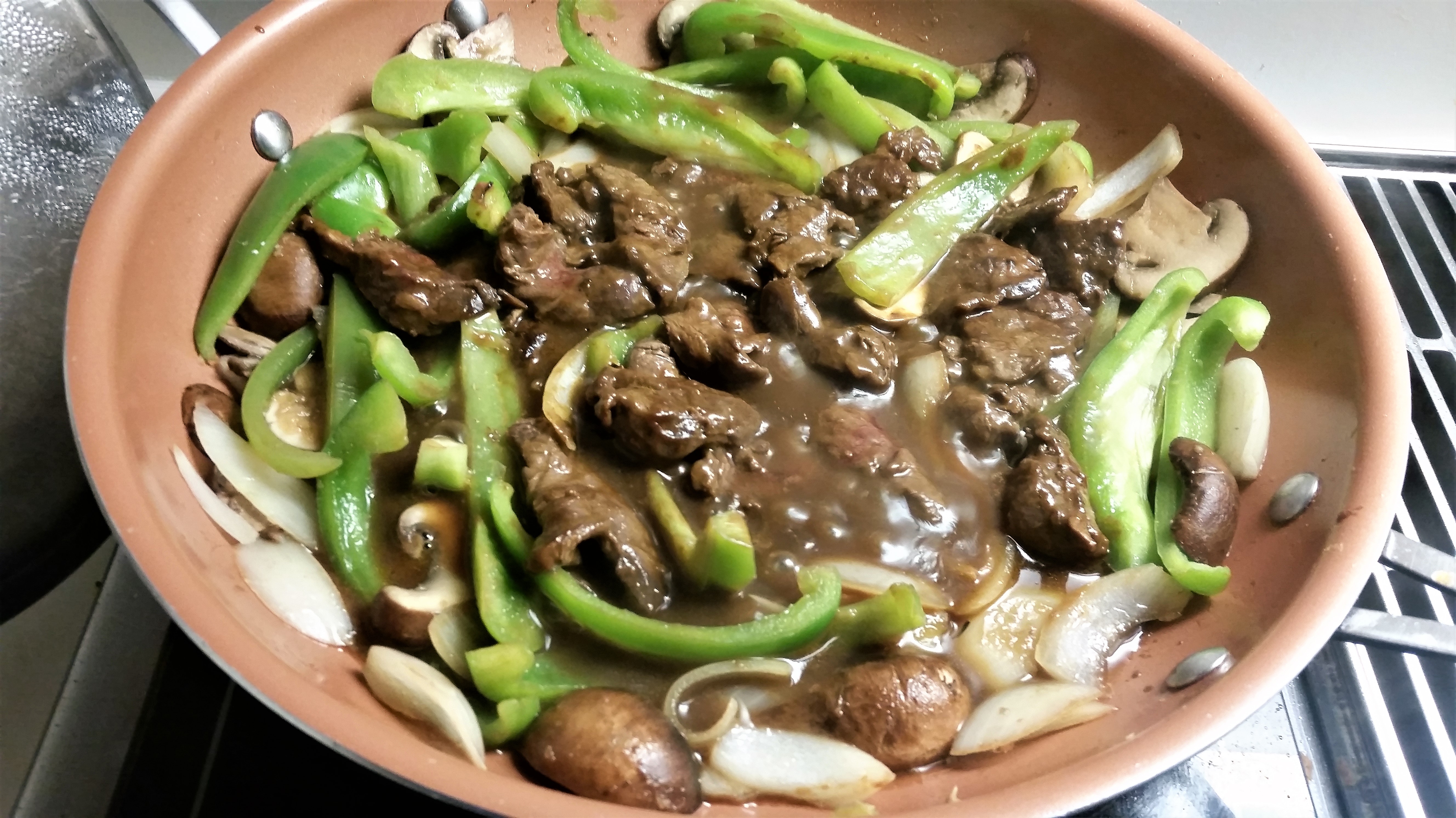On Luck's Hoisin Pepper Steak Stir-Fry