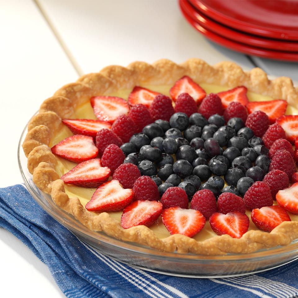 Fresh Fruit Custard Tart