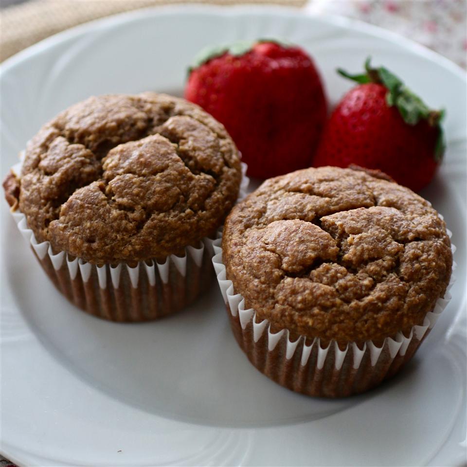 Lower-Carb Banana Protein Muffins